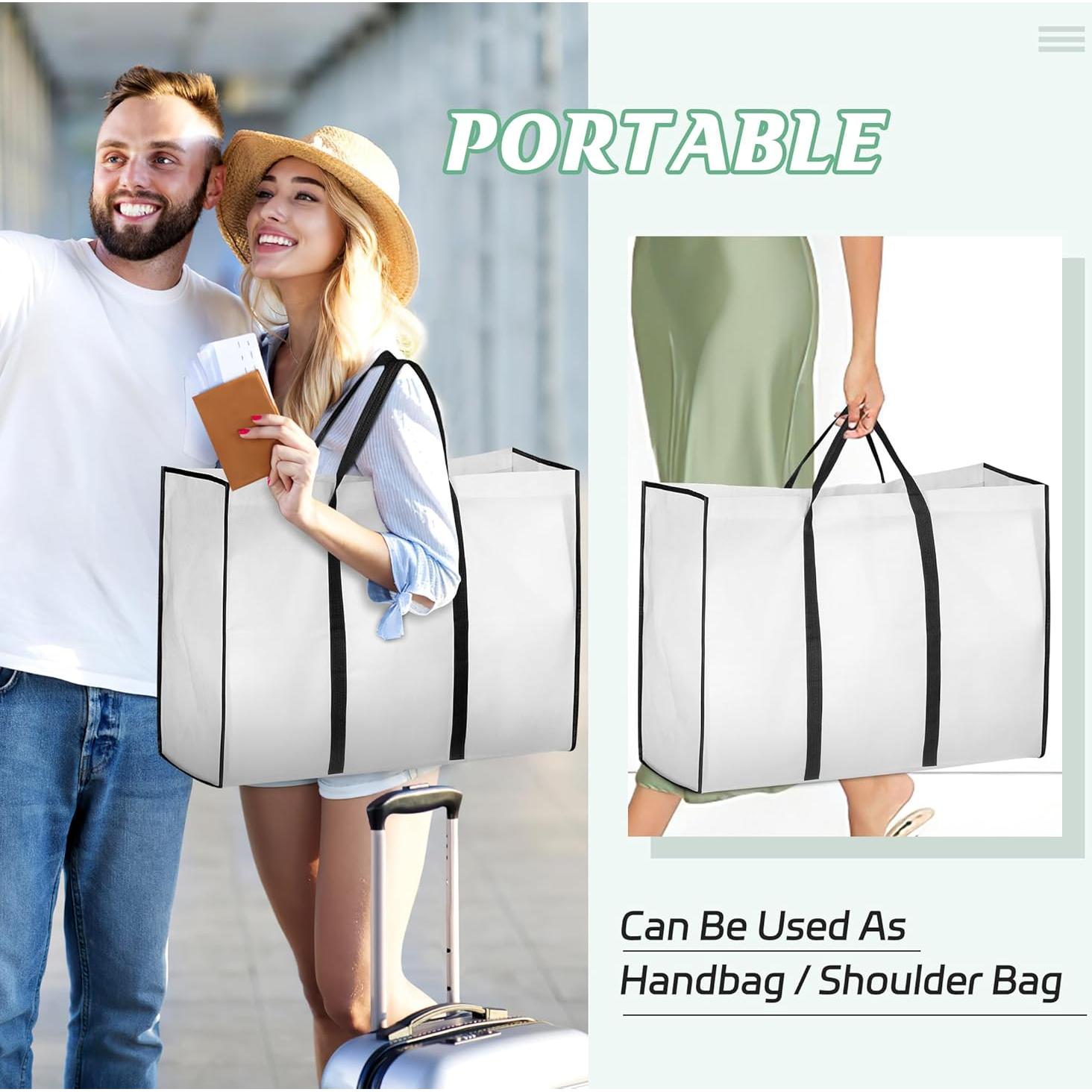 Bolsa de Vestido de Novia MISSLO 70" Blanca con Bolsillos