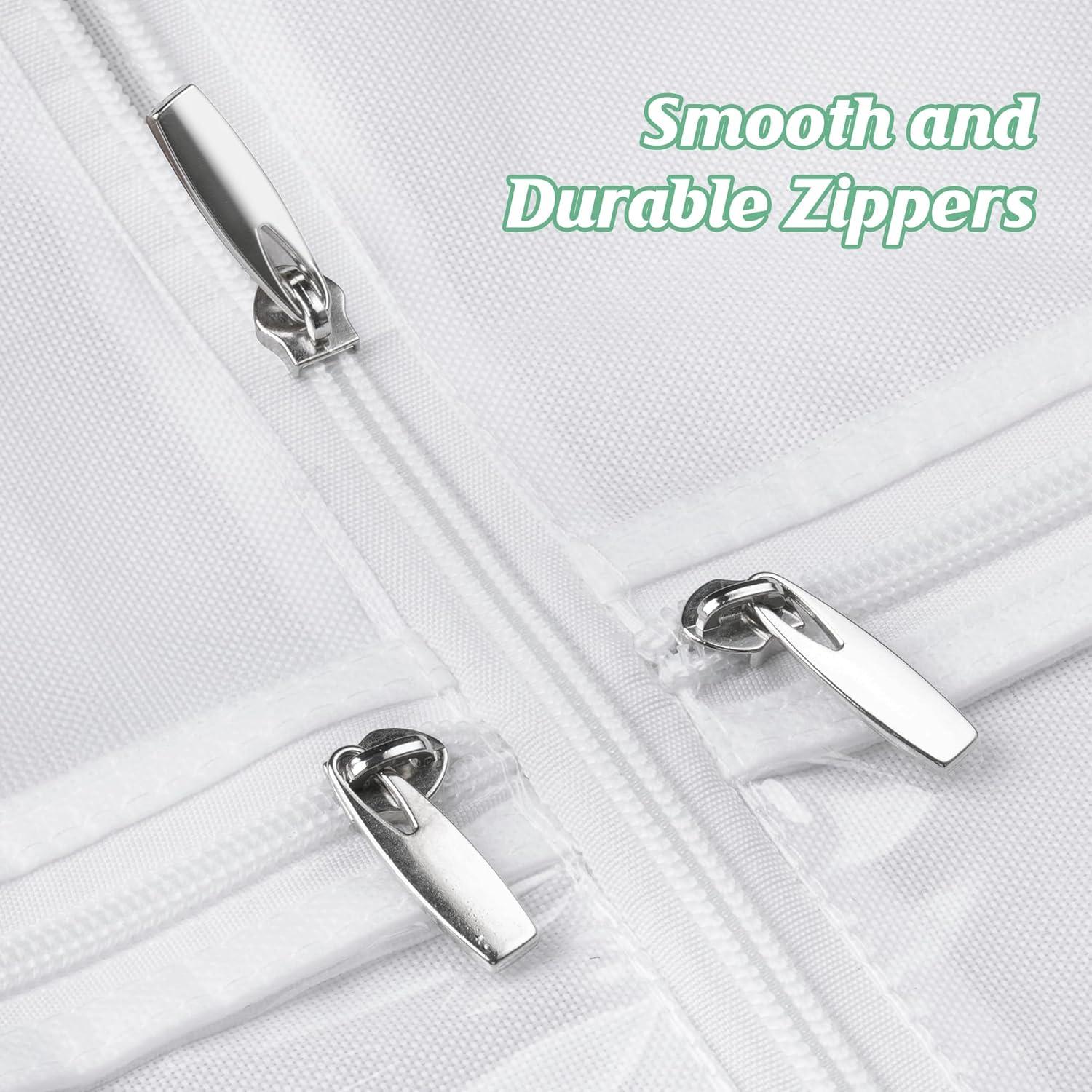 Bolsa de Vestido de Novia MISSLO 70" Blanca con Bolsillos