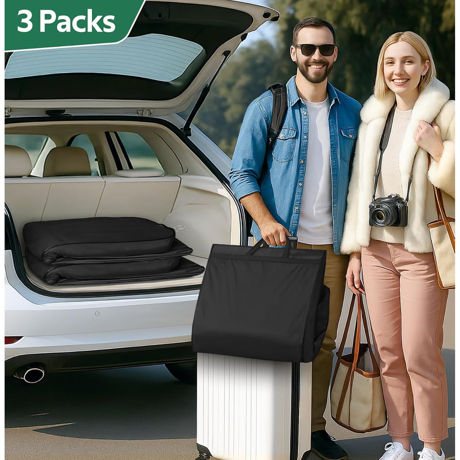 Bolsa Larga para Vestidos KEETDY 165 cm Impermeable 3 Pzas