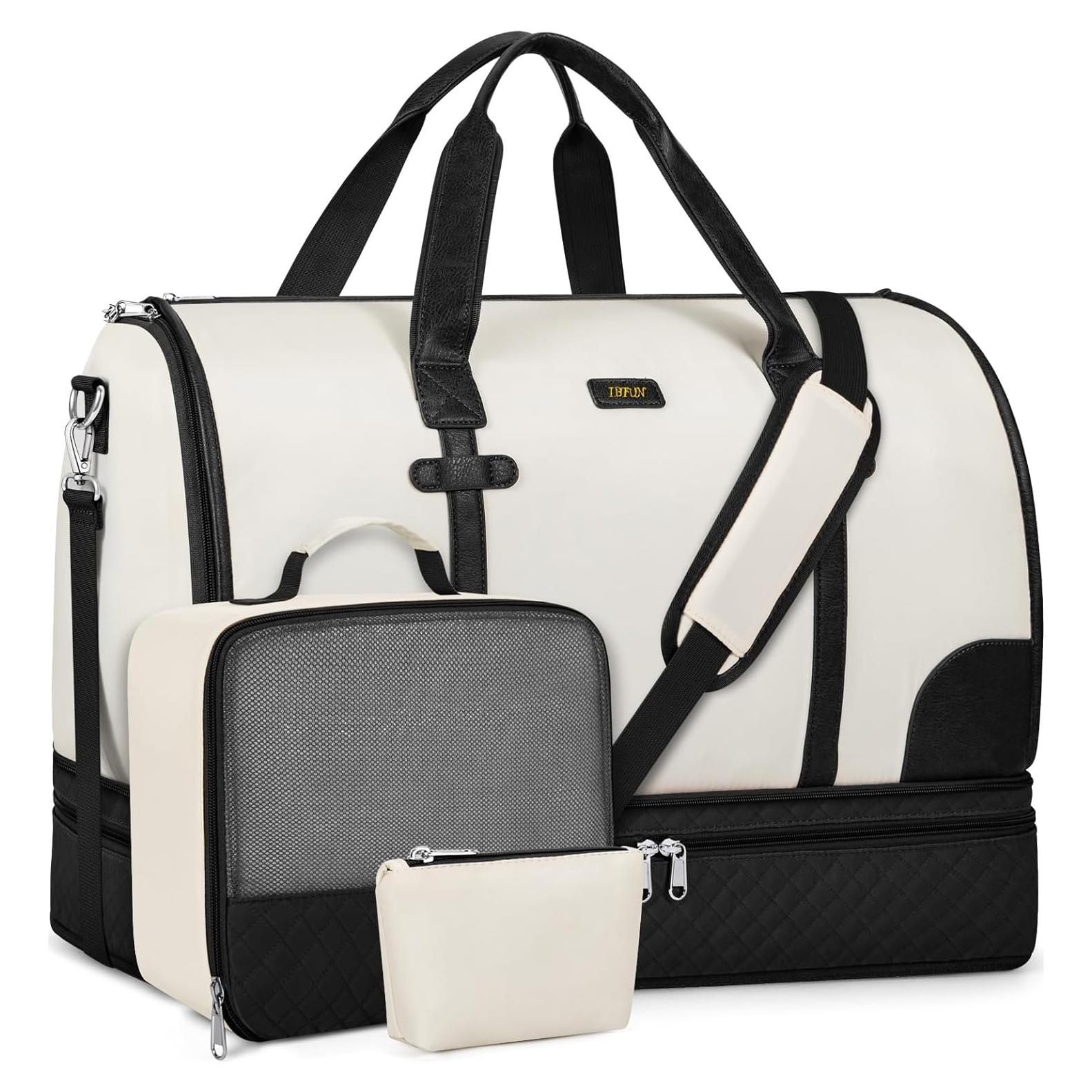 Bolsa de Ropa de Viaje Convertible I56 - Duffle Grande con Compartimento para Zapatos