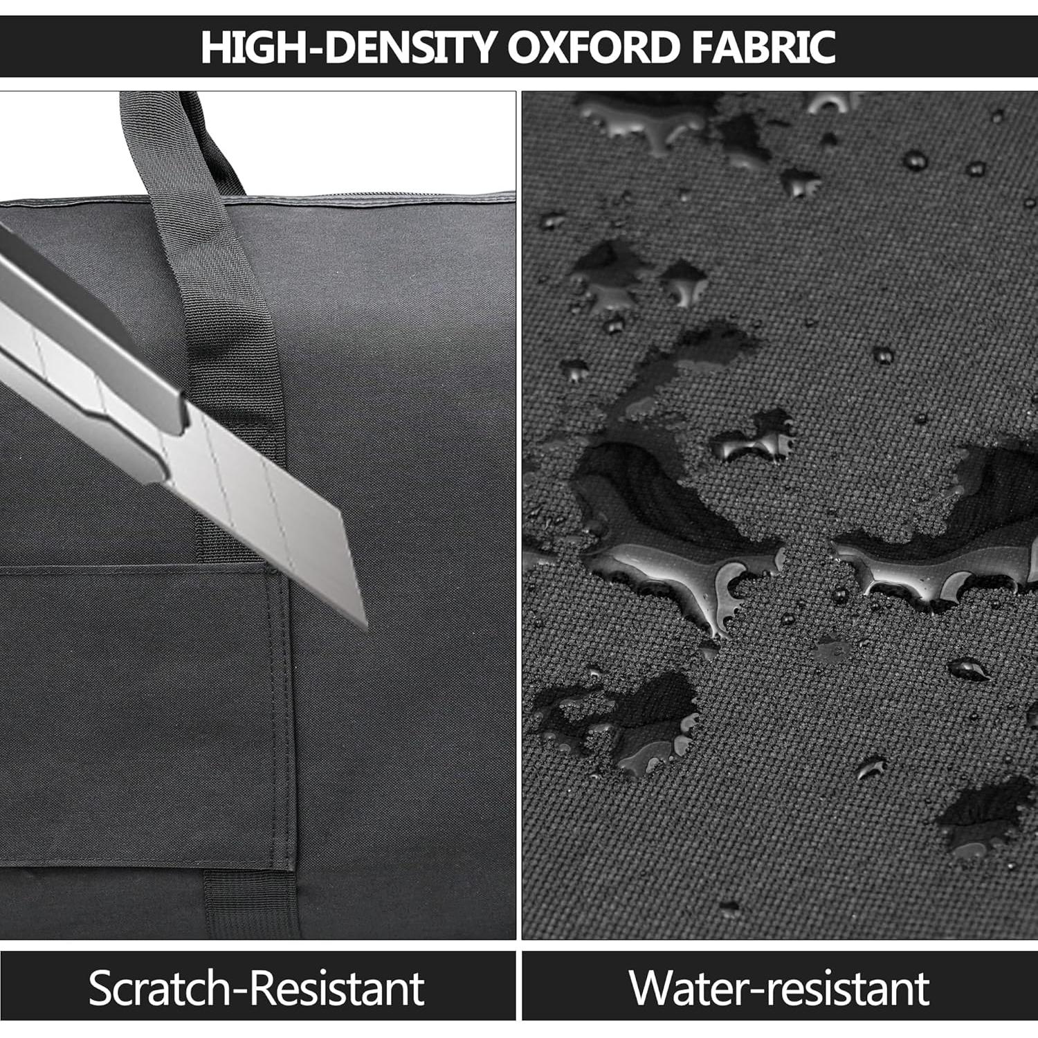 Bolsa de Viaje Convertible Kalawen 45L Negra con Compartimentos