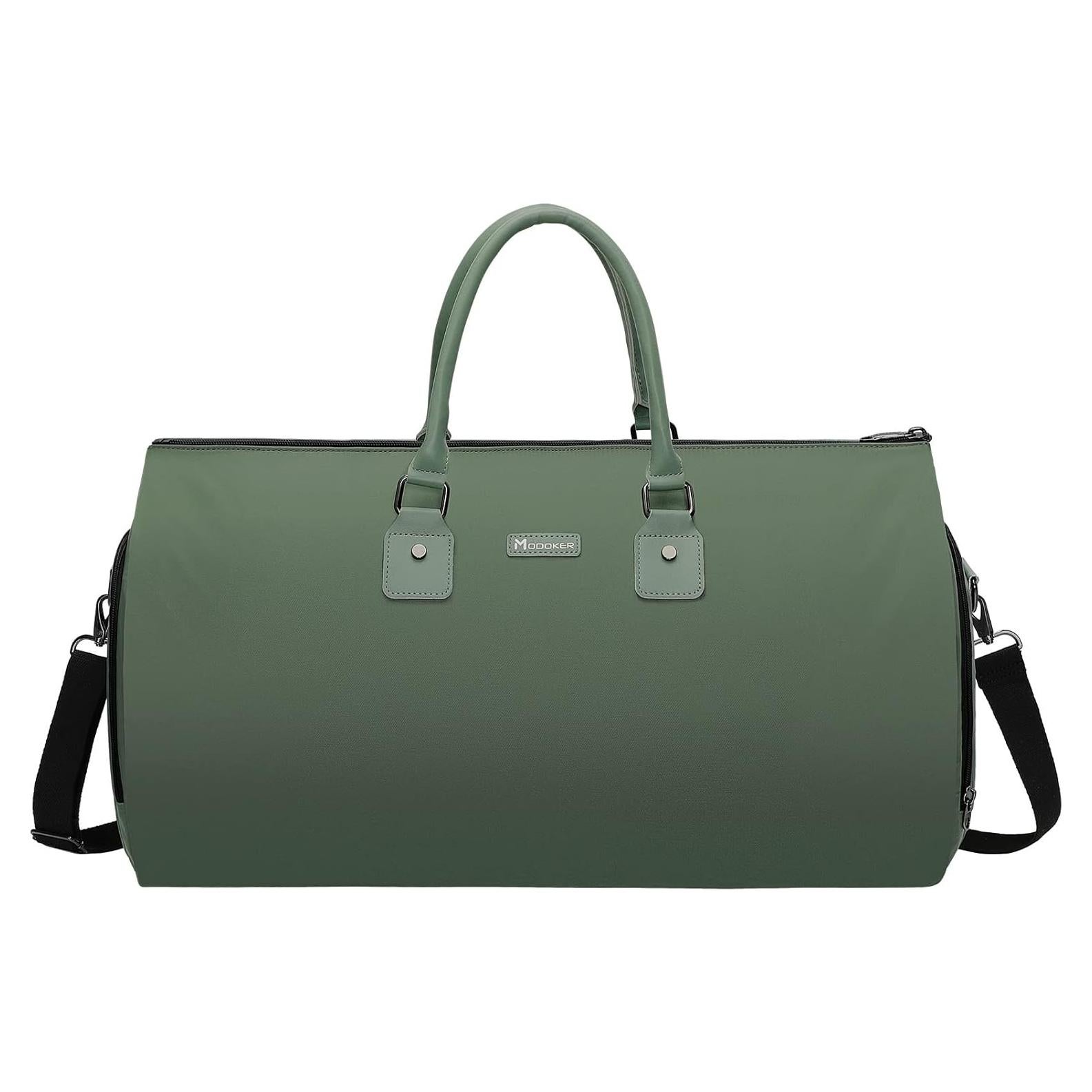 Bolsa Duffle Modoker 45L Verde - 2 en 1 Ropa y Viaje