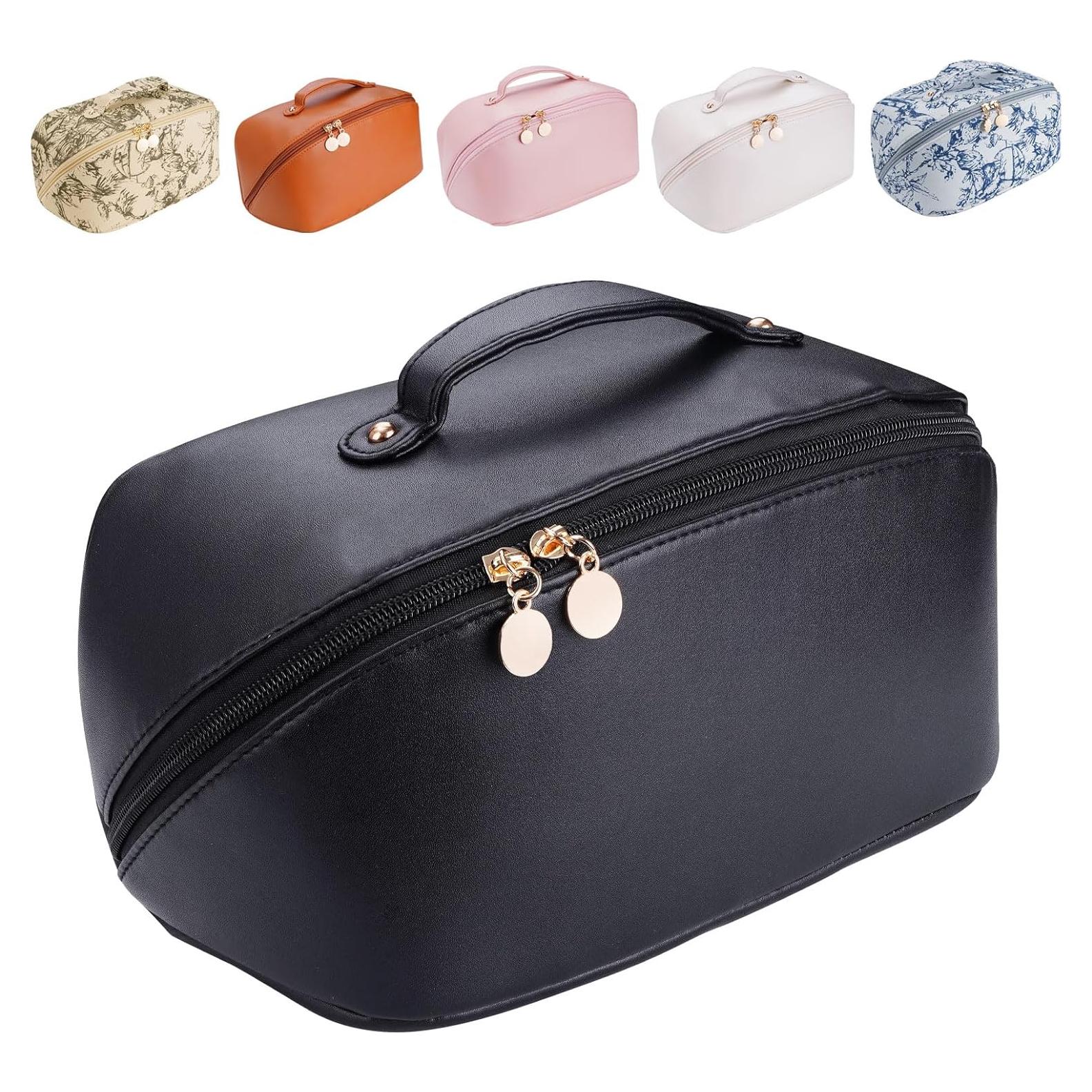 Organizador Cosmético STHAS Negro, Bolsa de Maquillaje Impermeable