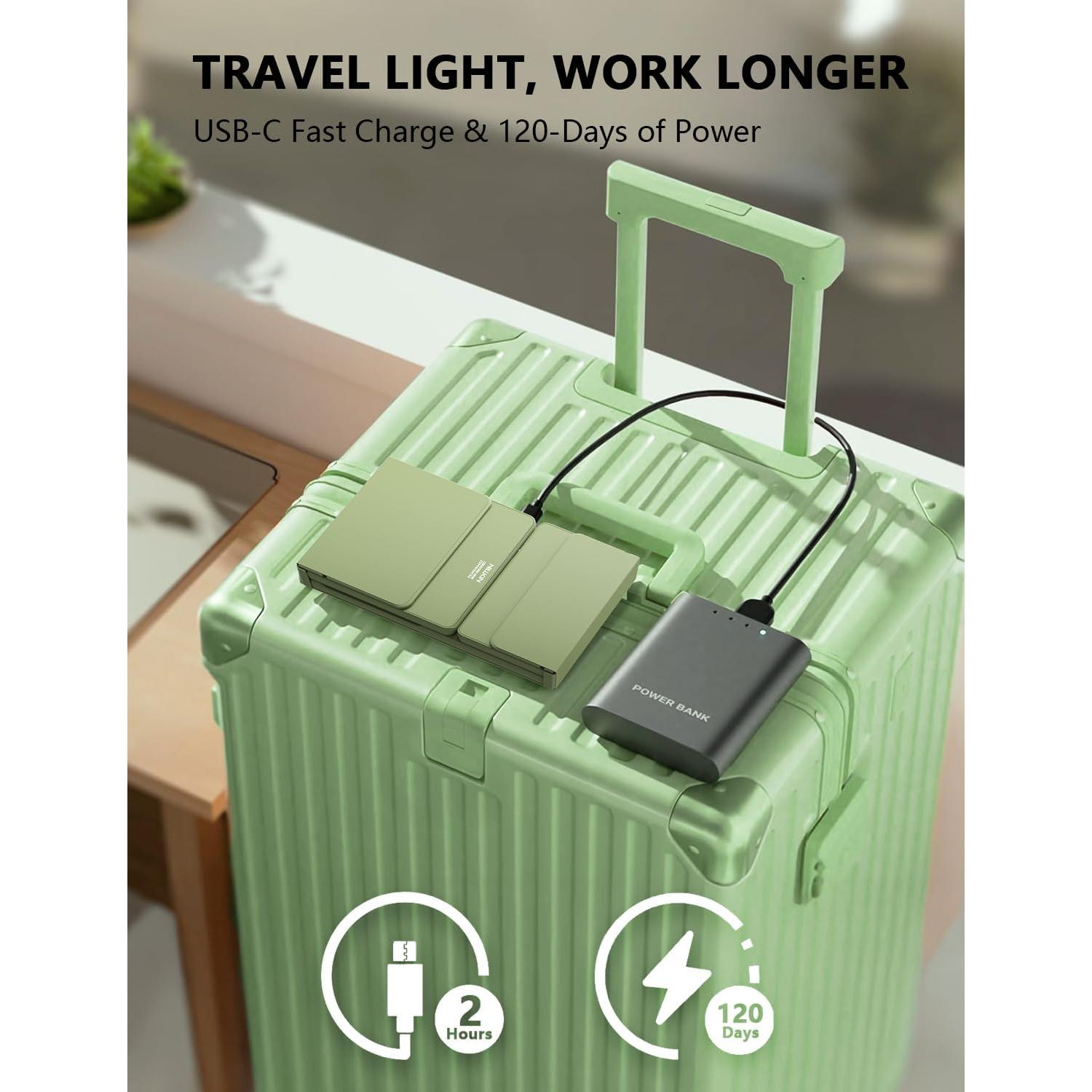 Teclado Plegable Bluetooth Nillkin con Touchpad y Numérico - Negro