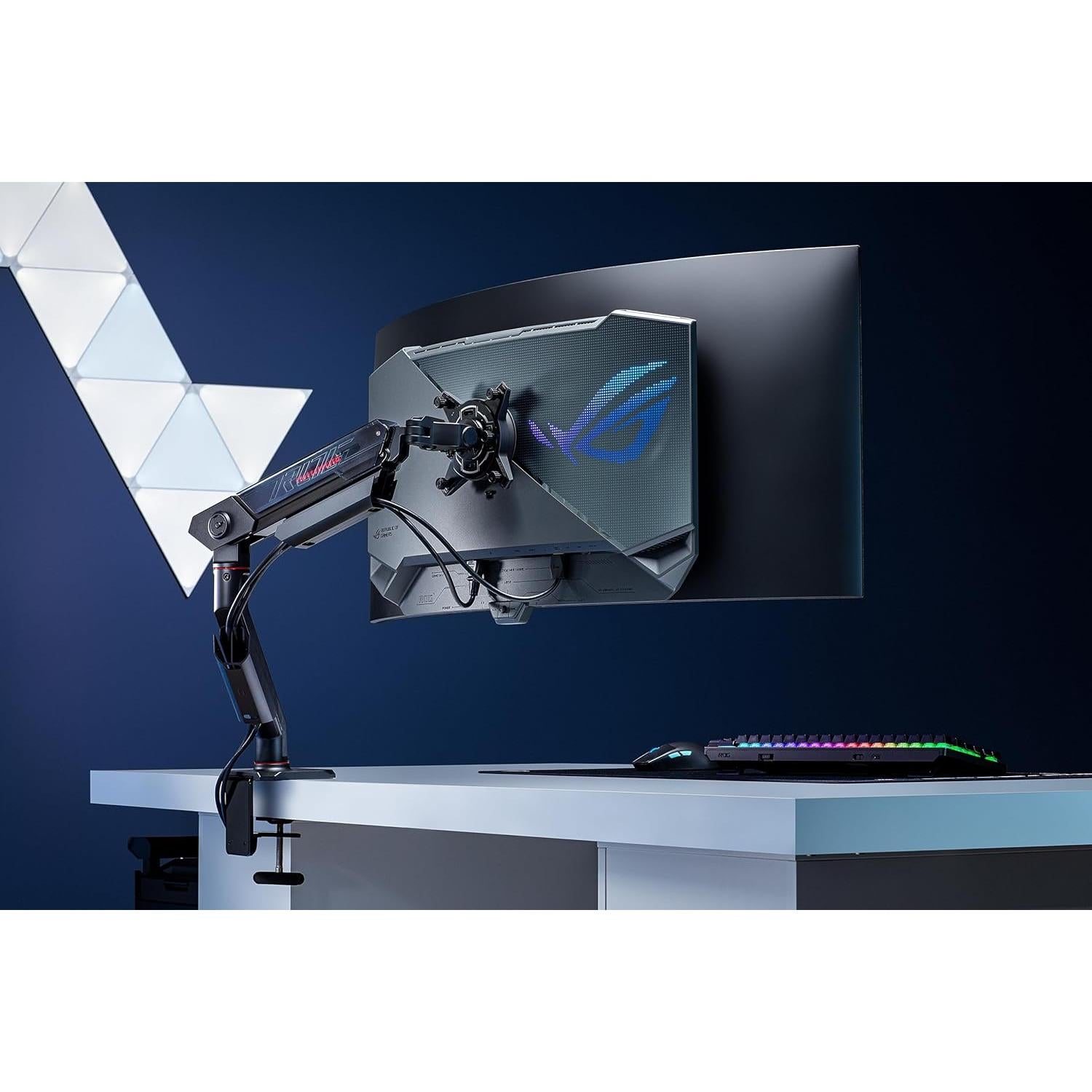 Soporte de Monitor Ergonómico ASUS ROG AAS01 - Ajustable 99 cm