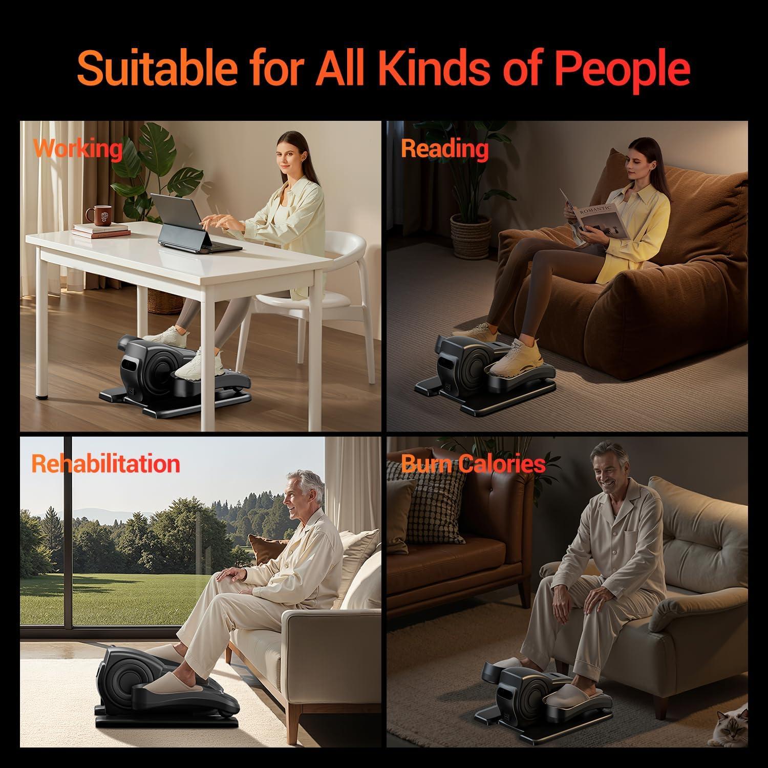 Máquina Elíptica Bajo Escritorio LONTEK C5PRO 12 Velocidades