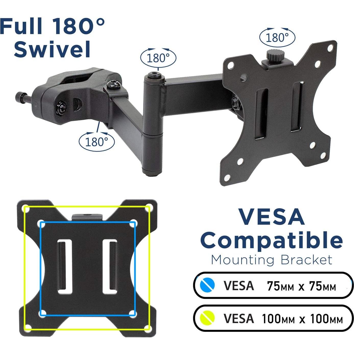 Soporte Universal de Acero Mount-It! MI-391 para Monitores 17-32"