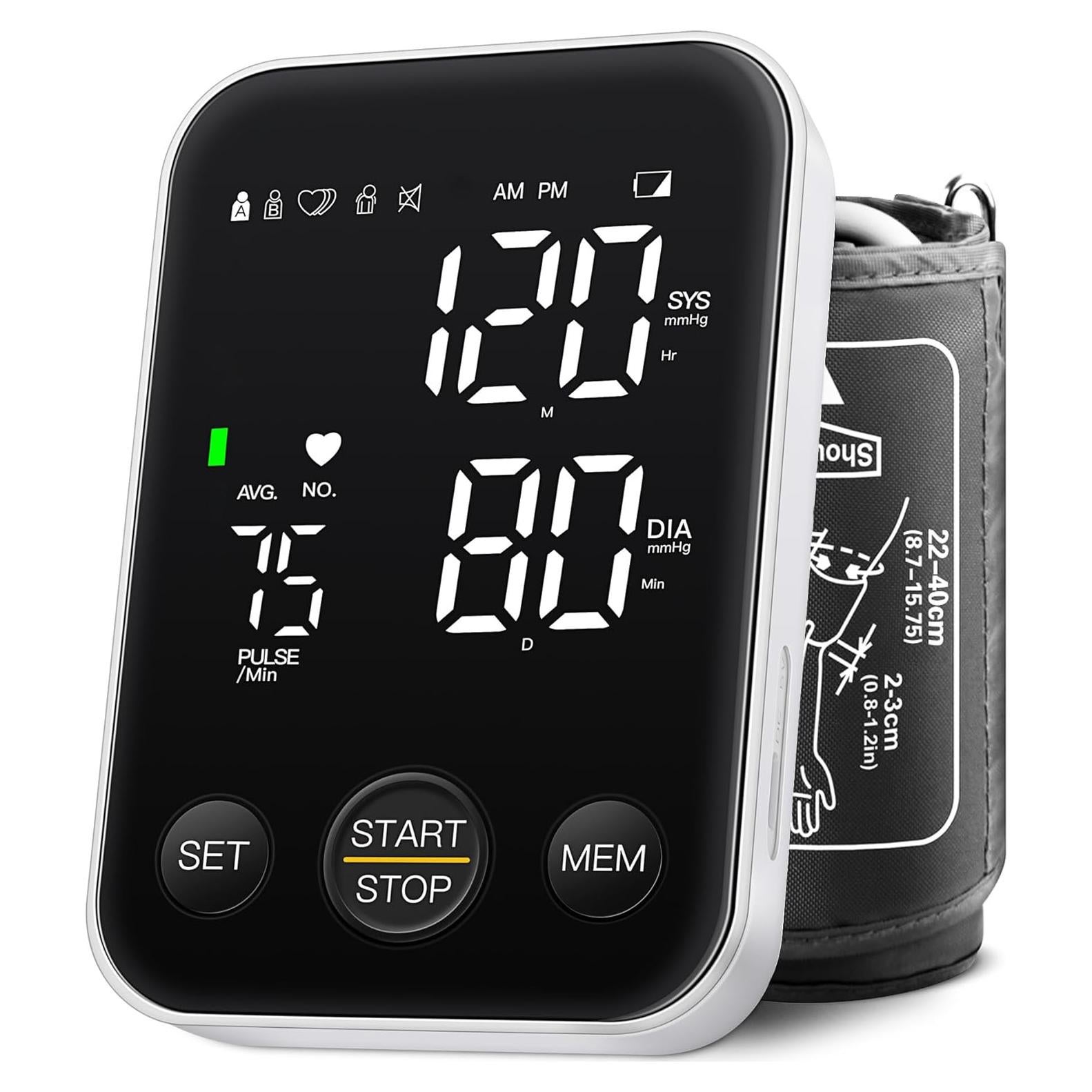 Monitor de Presión Arterial Digital Jamr C02 LED 2 Usuarios