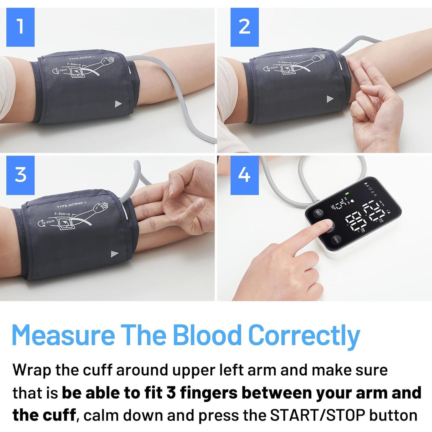 Monitor de Presión Arterial Digital Jamr C02 LED 2 Usuarios