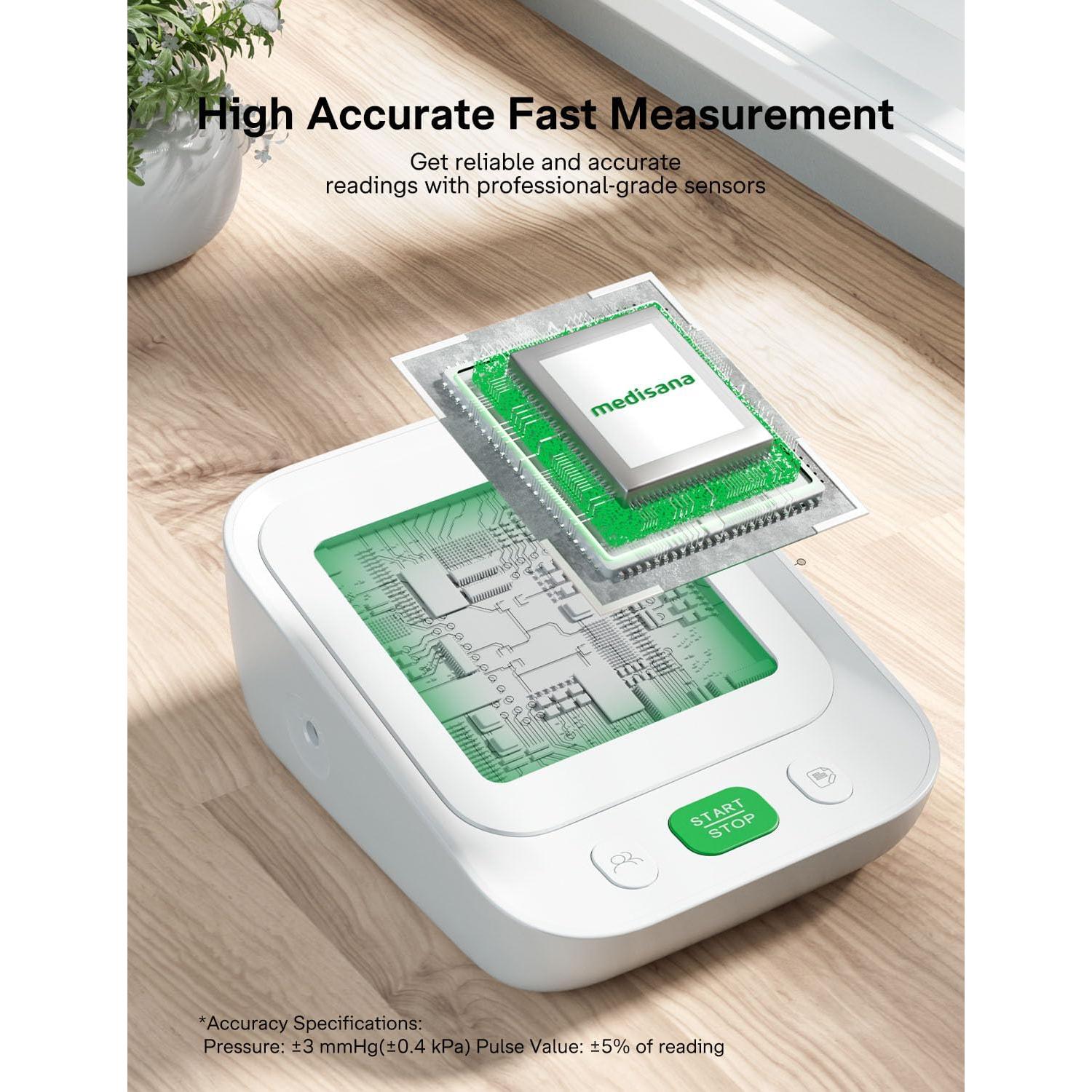 Monitor de Presión Arterial Medisana ARM-30T con Pantalla LED 4.5"
