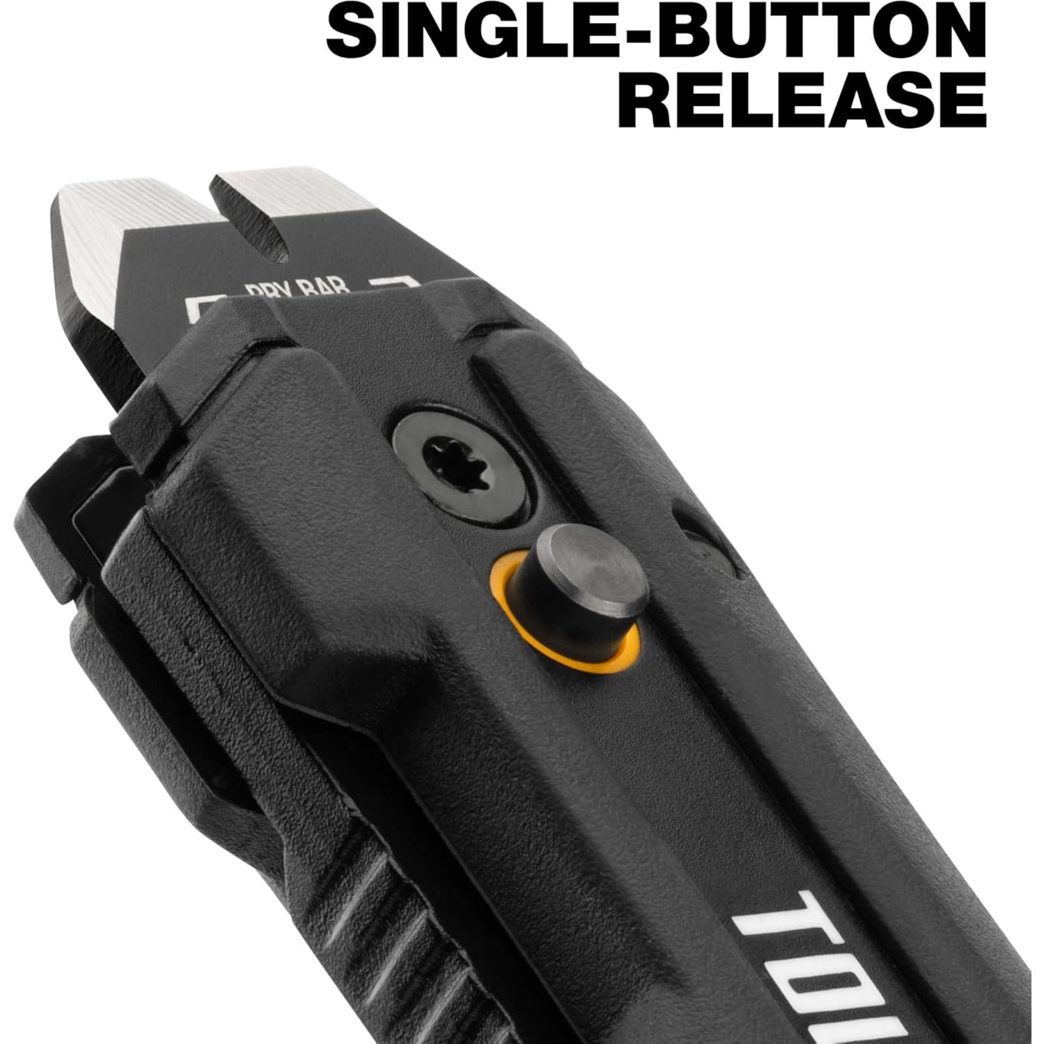 Cuchillo Utility ToughBuilt TB-H4-12-I con palanca y clip