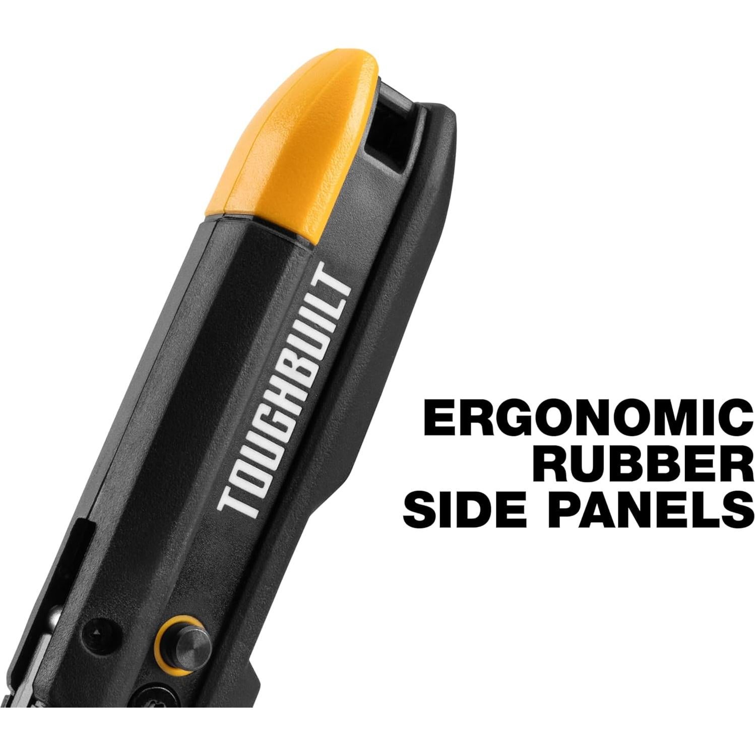 Cuchillo Utility ToughBuilt TB-H4-12-I con palanca y clip