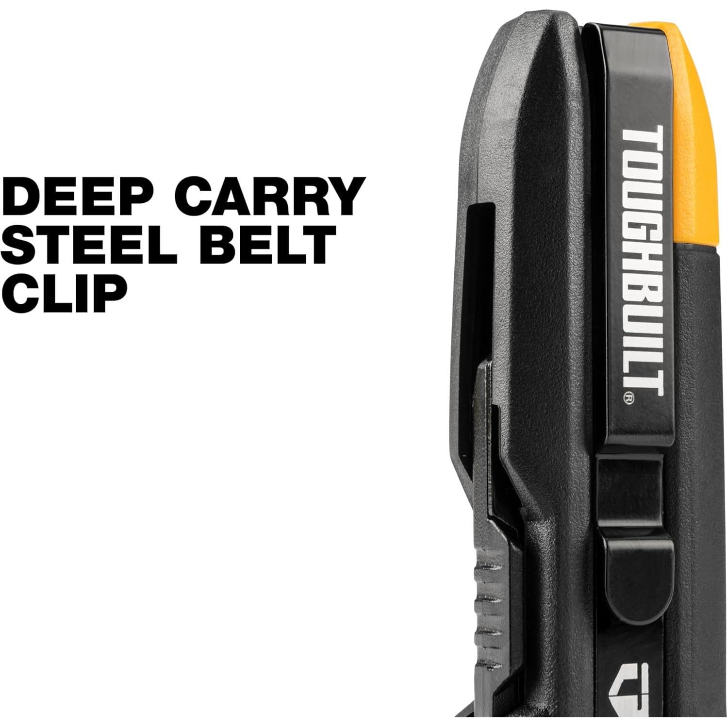 Cuchillo Utility ToughBuilt TB-H4-12-I con palanca y clip