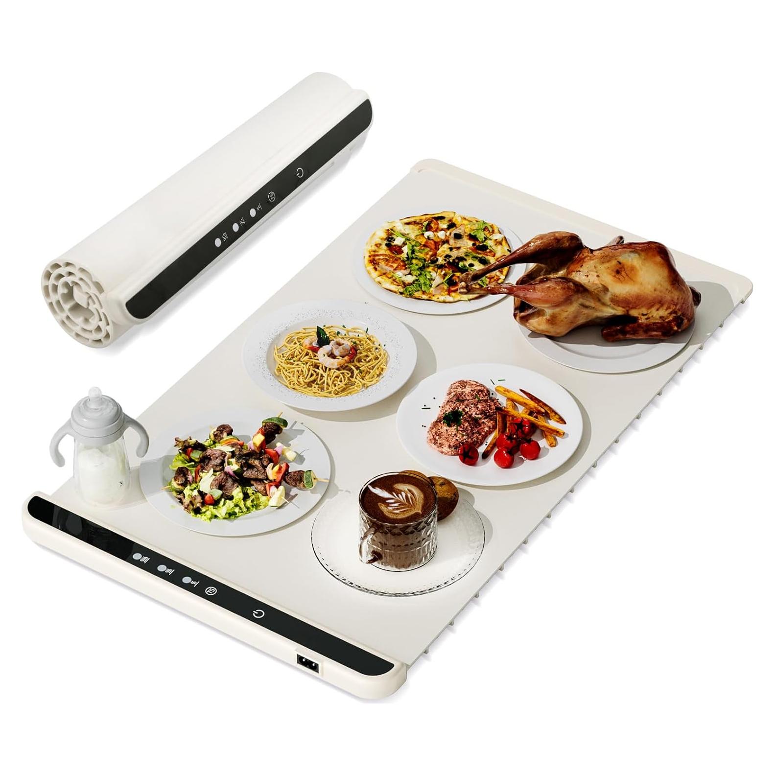 Alfombrilla Calentadora de Comida Hourcilize 65x38cm 3 Niveles