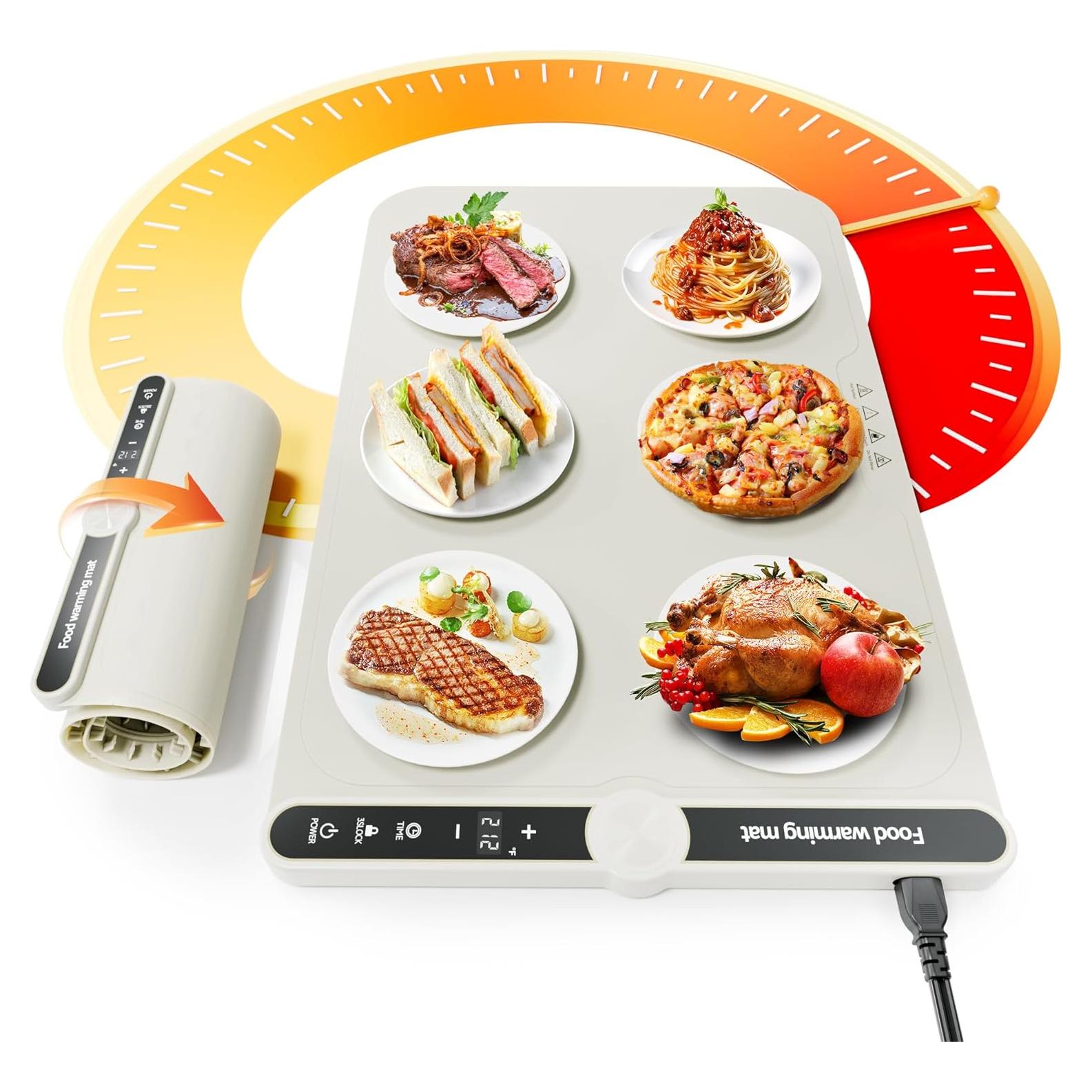 Alfombrilla Calentadora de Comida TIDIIABODE 330W 9 Niveles