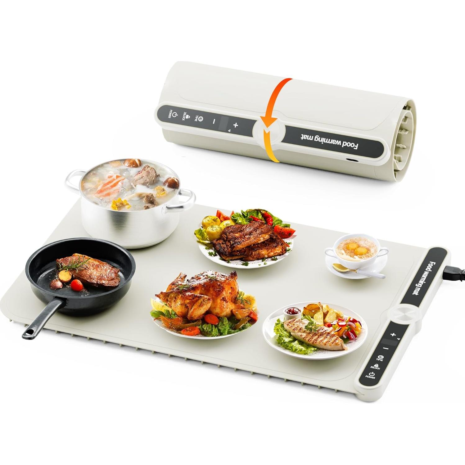 Alfombrilla Calentadora de Comida TIDIIABODE 330W 9 Niveles
