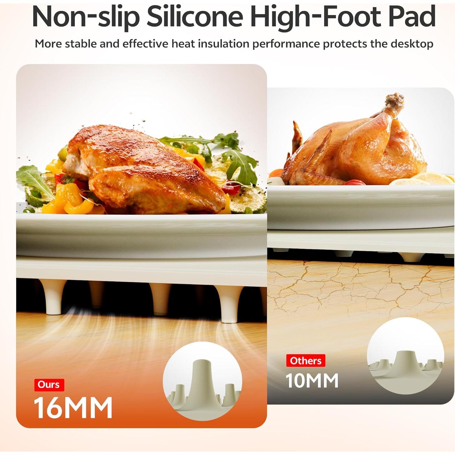 Alfombrilla Calentadora de Comida Stylstoreazy 310W Silicona