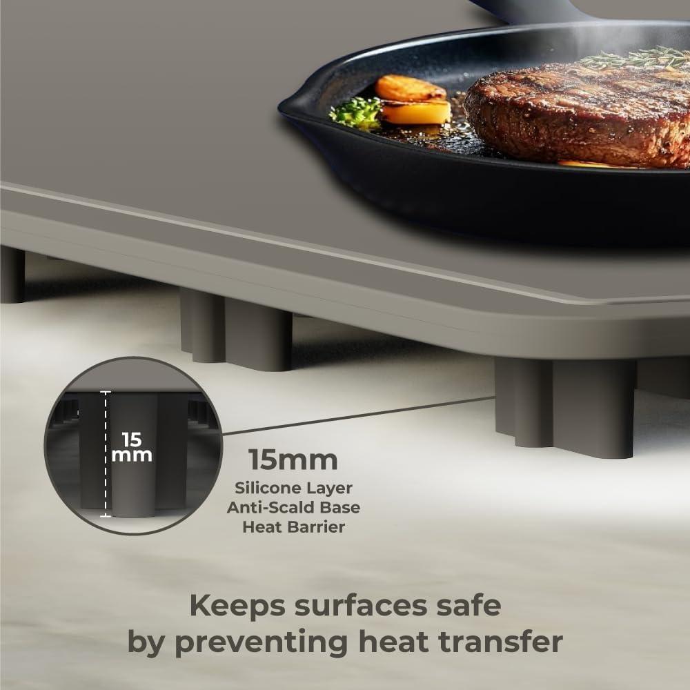 Alfombrilla Calentadora de Comida Petolly 1.74 kg 6 Horas Gris