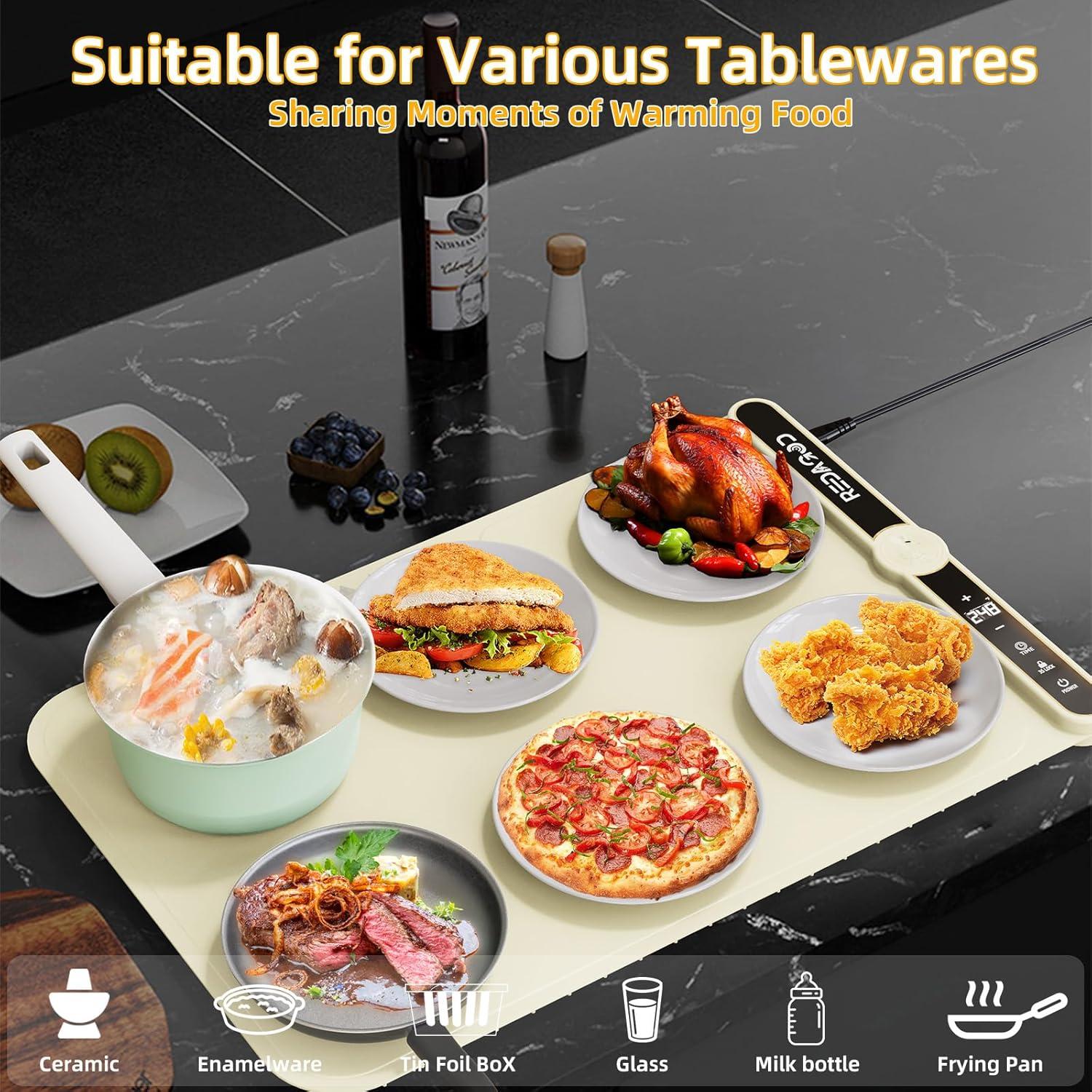 Alfombrilla Calentadora Eléctrica Redagod 60x37.8cm 9 Temperaturas