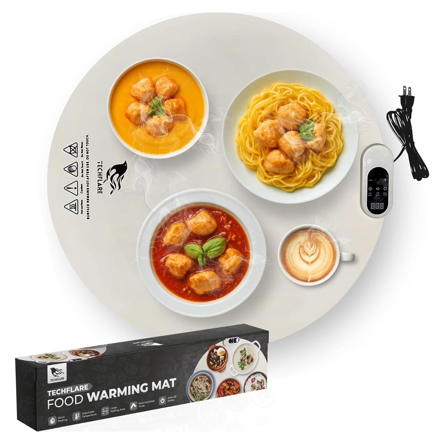 Alfombrilla Calentadora Eléctrica Techflare 200W 4 Niveles 10H