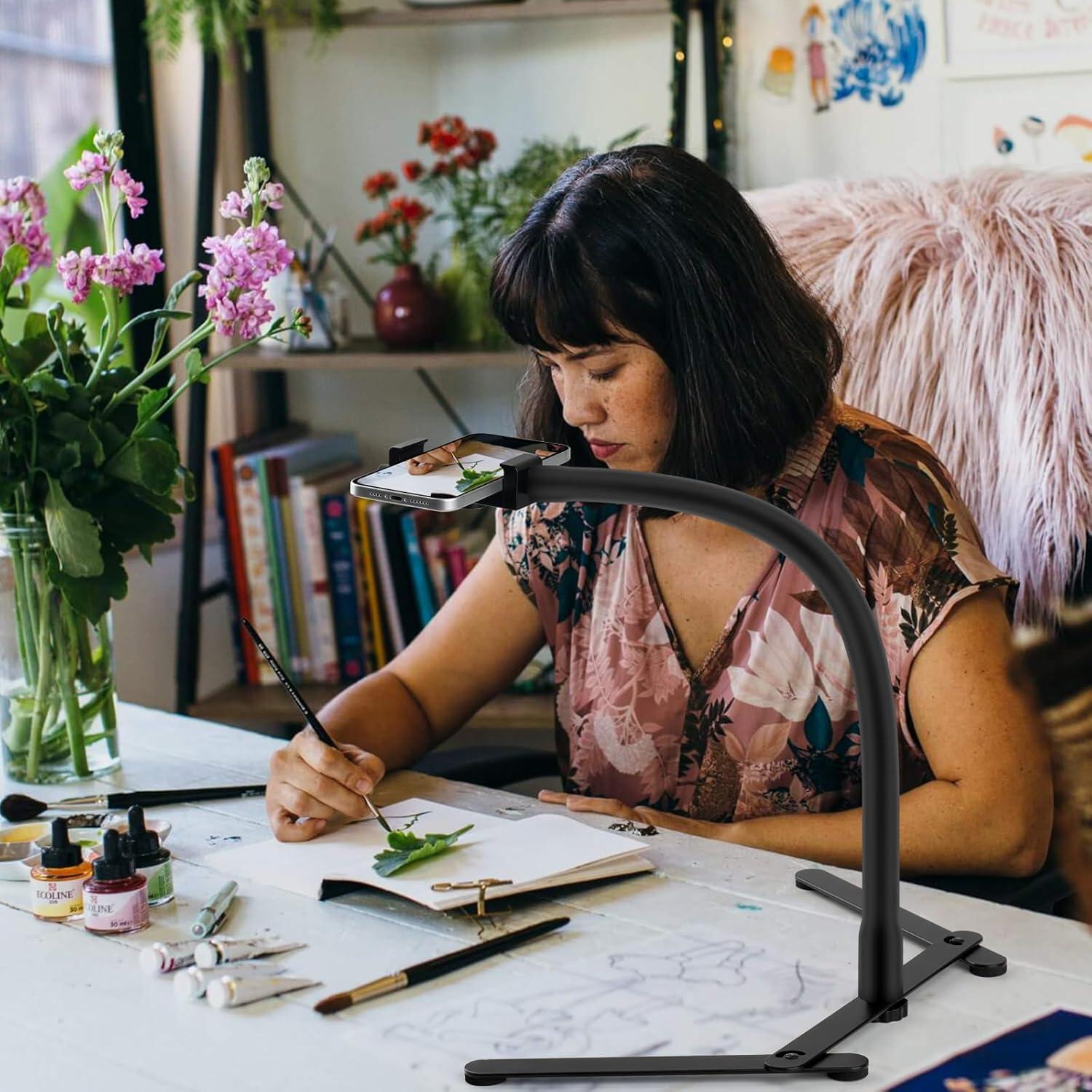 Soporte de Teléfono Ajustable Mippko con Brazo Flexible 50 cm