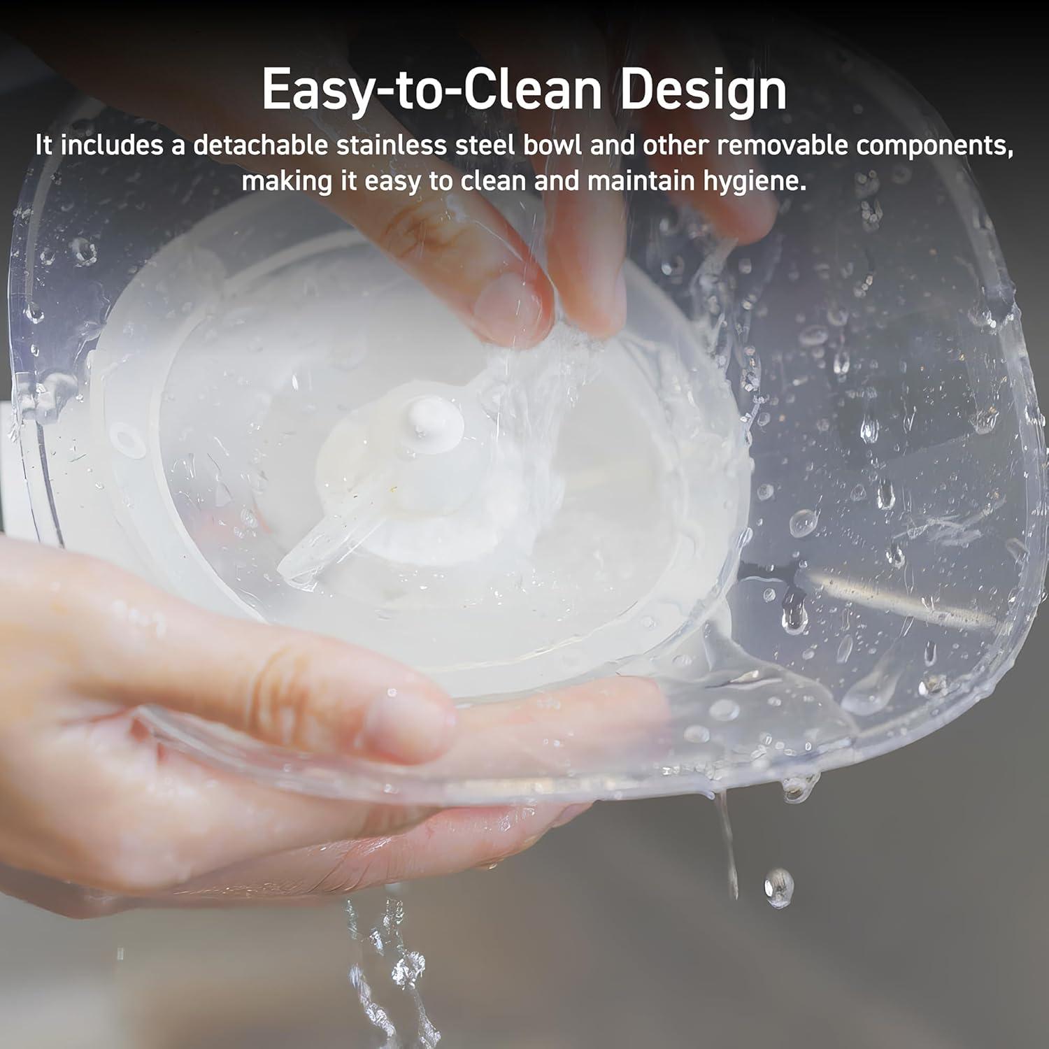 Fuente de Agua Silenciosa Elecom 2L para Gatos y Perros