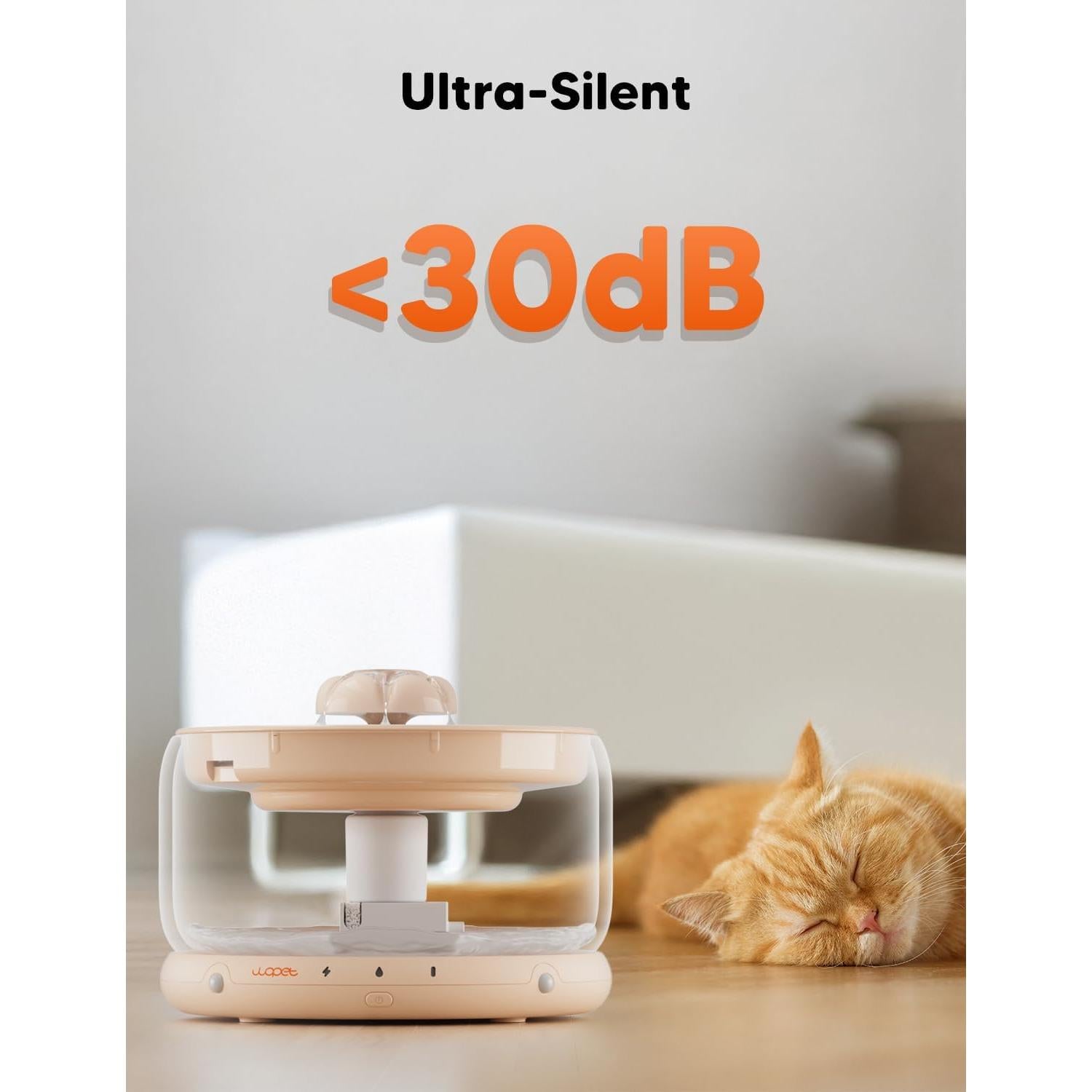 Bomba de Reemplazo WOPET para Fuente de Agua Inalámbrica 3L