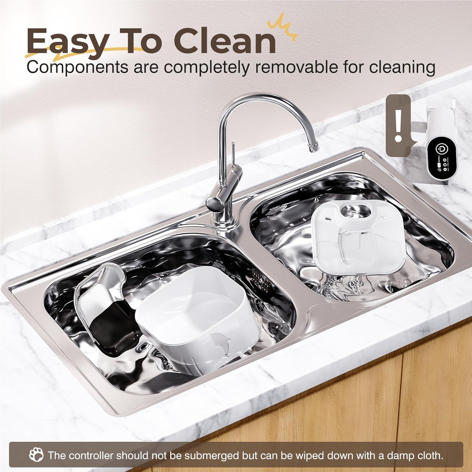 Fuente de Agua Inalámbrica Joyfast 3L para Gatos Automática