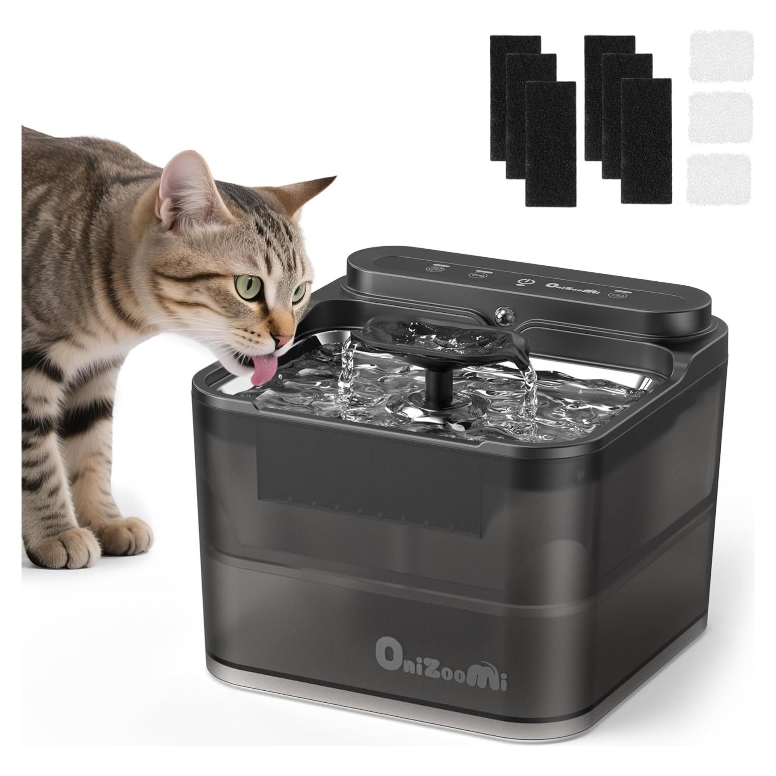 Fuente de Agua Automática Onizoomi 3L para Gatos y Perros