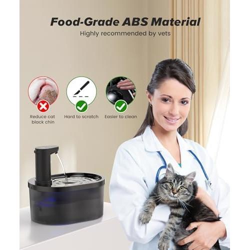 Fuente de Agua Inalámbrica para Gatos Shandus 3L Batería 5000mAh