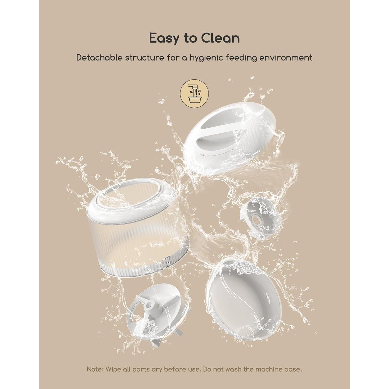 Alimentador automático de gatos Faroro TD20 con cámara 3MP