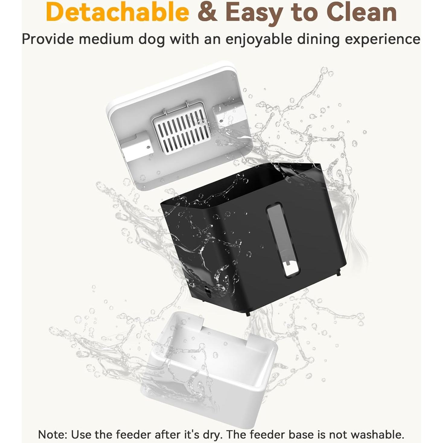 Comedero Automático para Perros UTCG S15 8L con Cámara HD