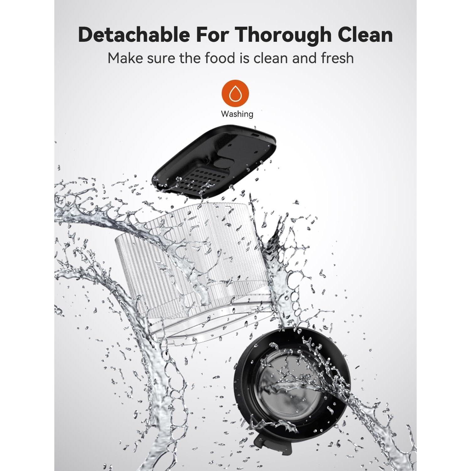 Comedero Automático WOPET 4L para Gatos y Perros - Programable