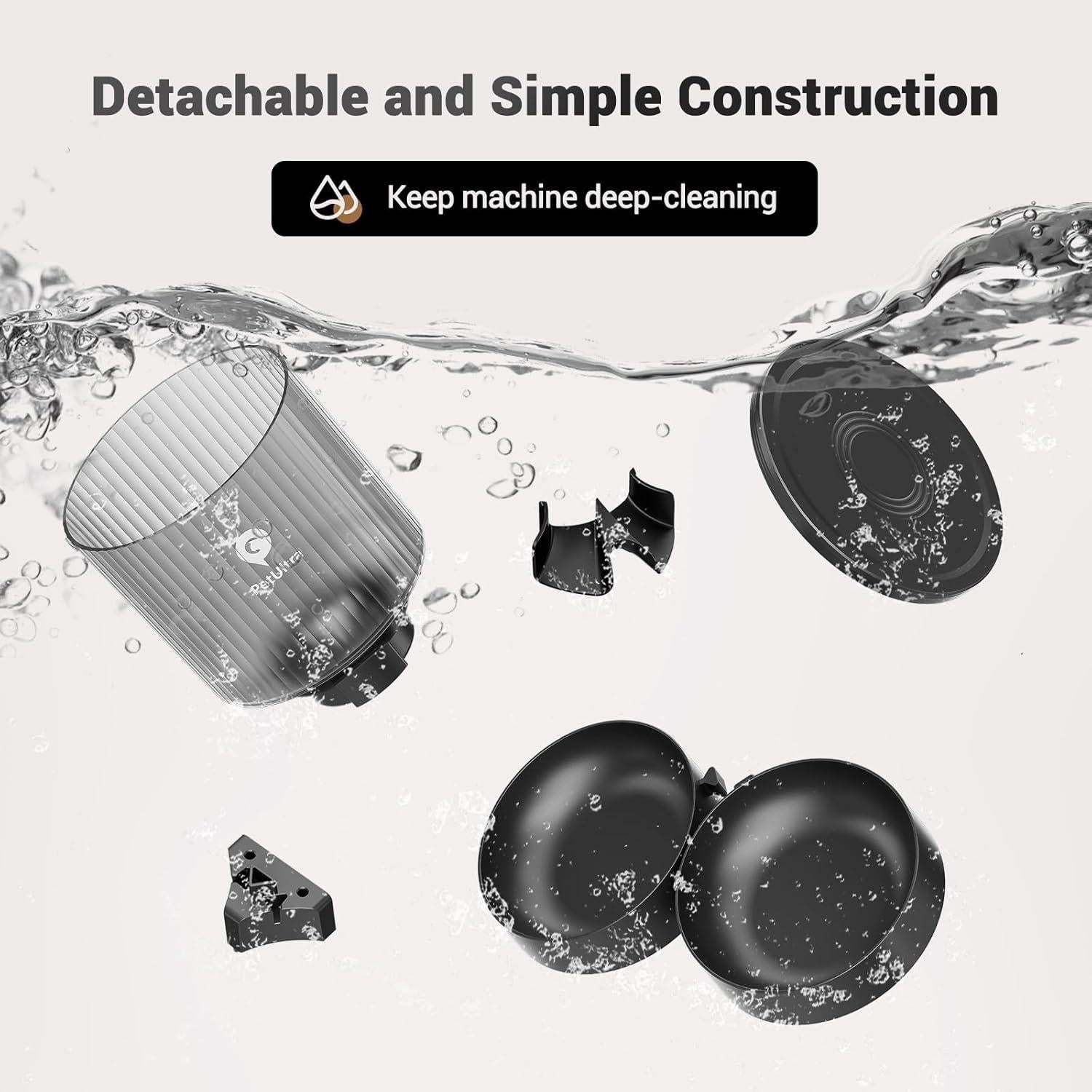 Comedero Automático Doble Petultra para Gatos 4L 2 Tazones