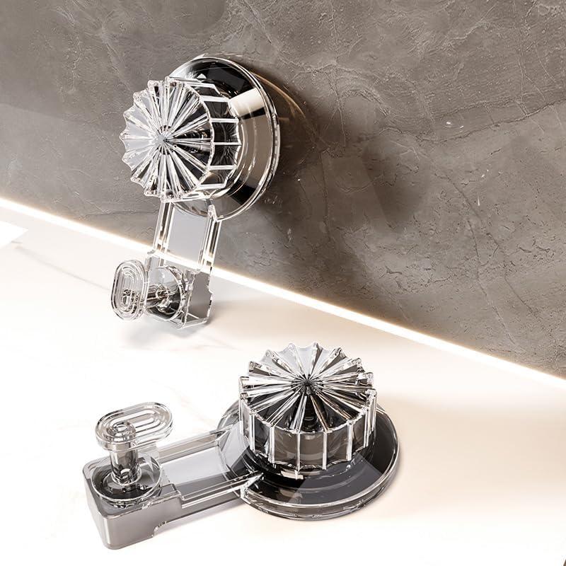 Paquete de 2 Ganchos de Ventosa MrAthlet 10.41x6.9cm 22kg