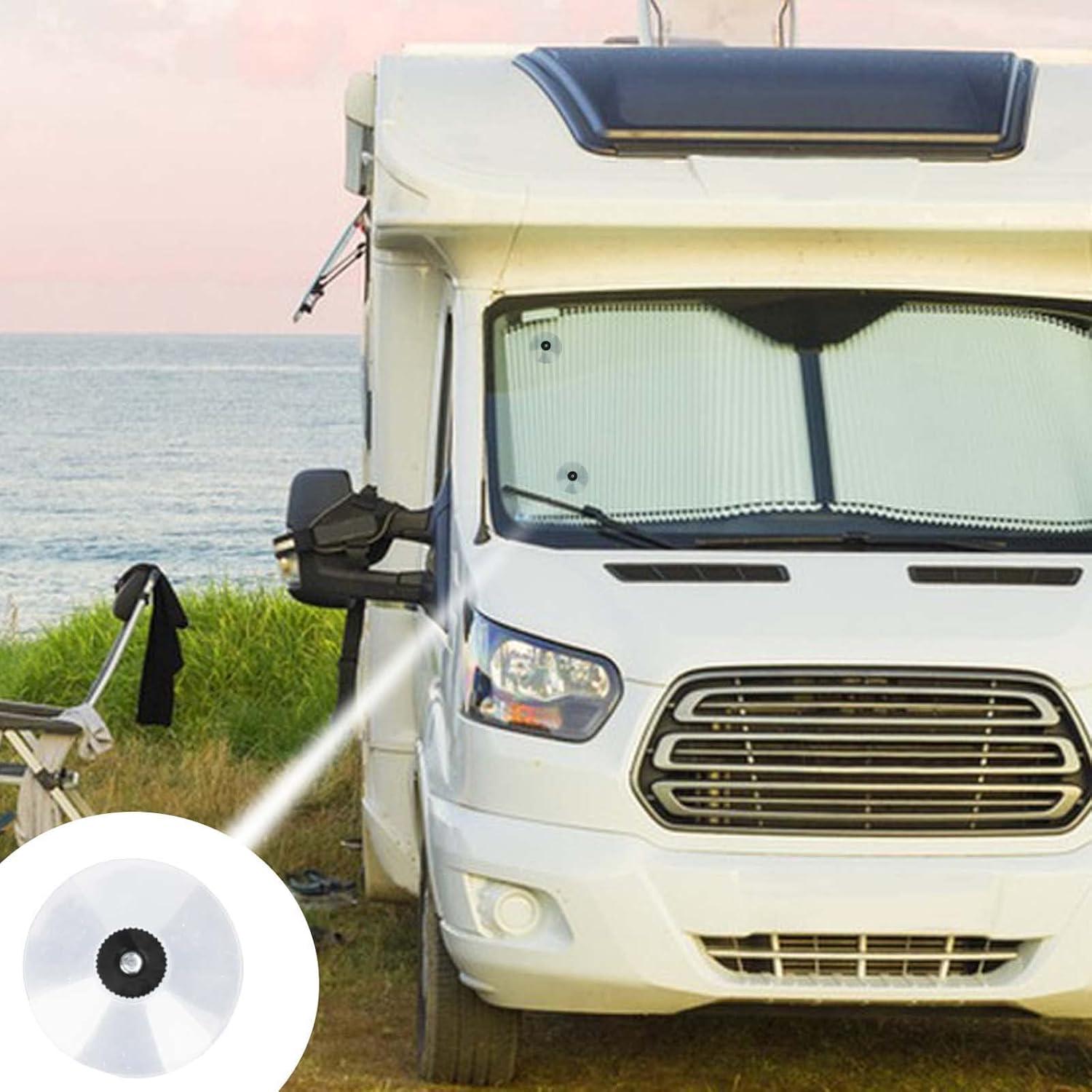 Ventosas de 40 mm AccEncyc con Tornillos - 12 Pcs Negras