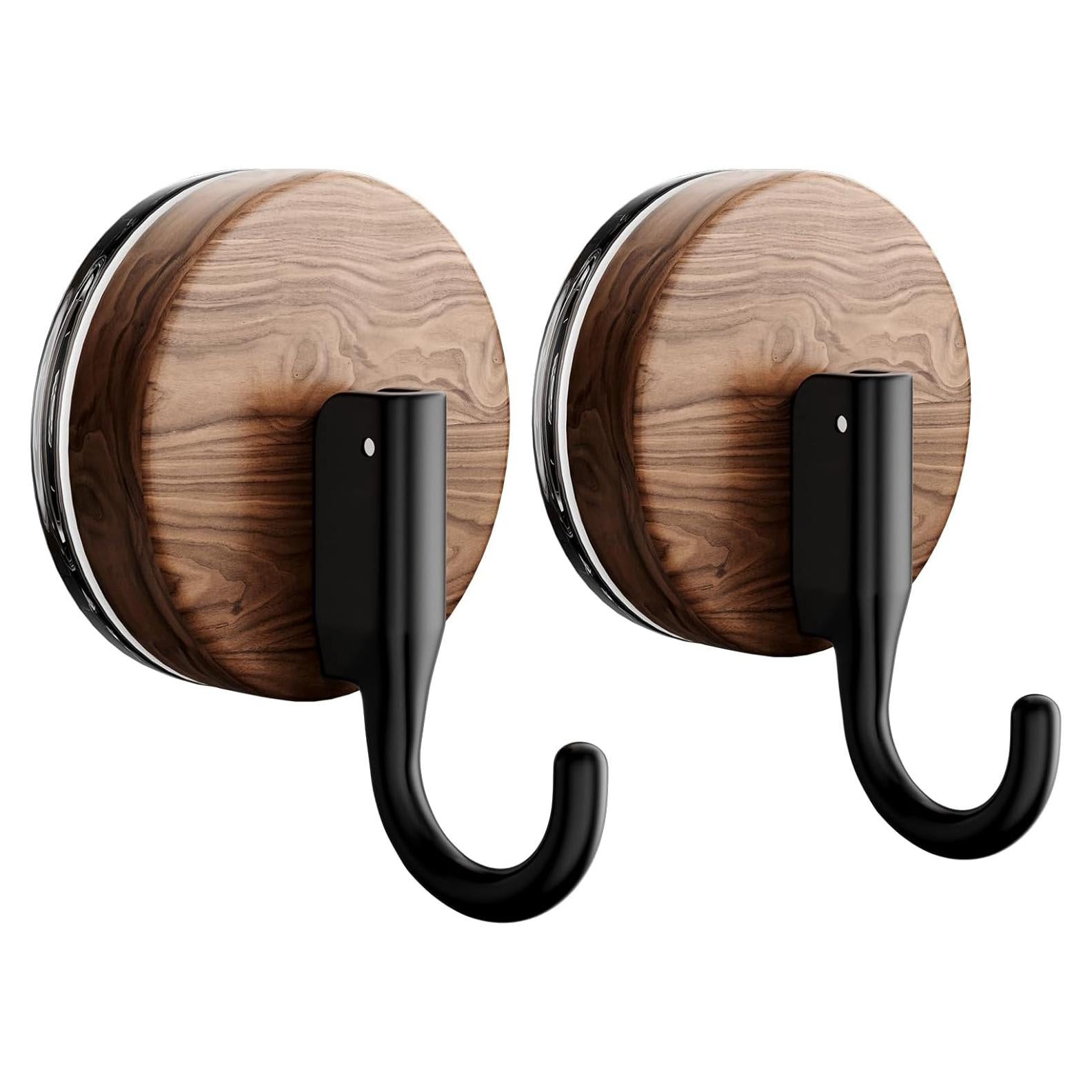 Gancho de Doble Bloqueo LAYUKI con Ventosa - 4 Unidades