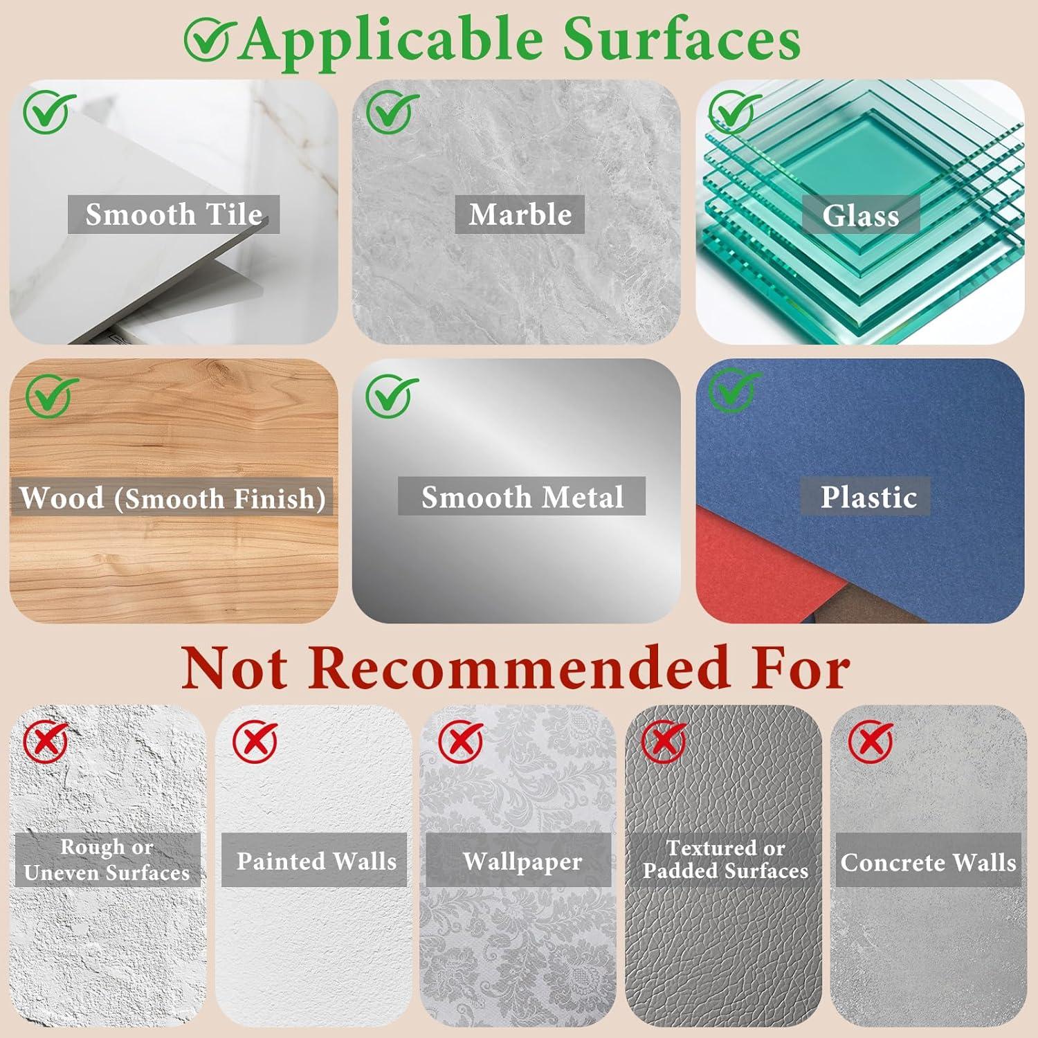 Gancho de Doble Bloqueo LAYUKI con Ventosa - 4 Unidades