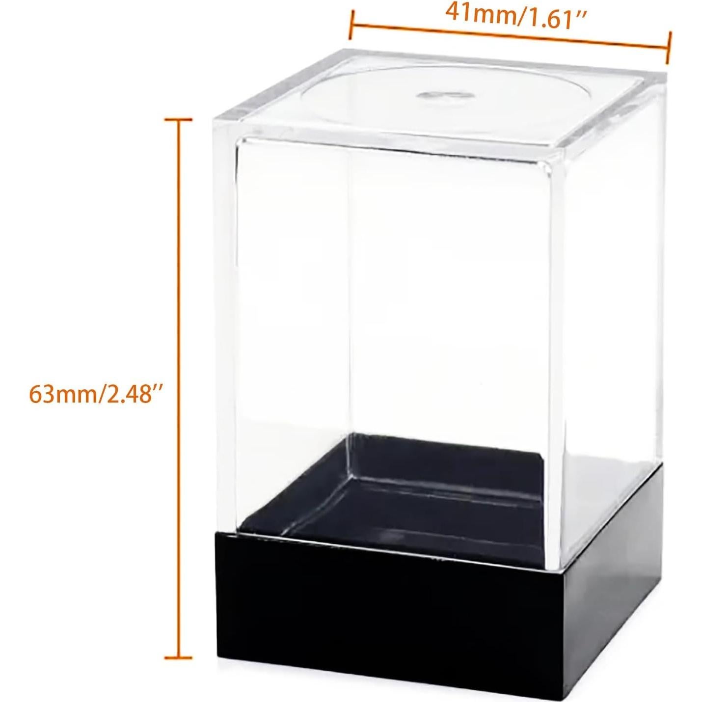 Juego de Dados Mini 36 Piezas 12mm D6 Patrón Perla Negro