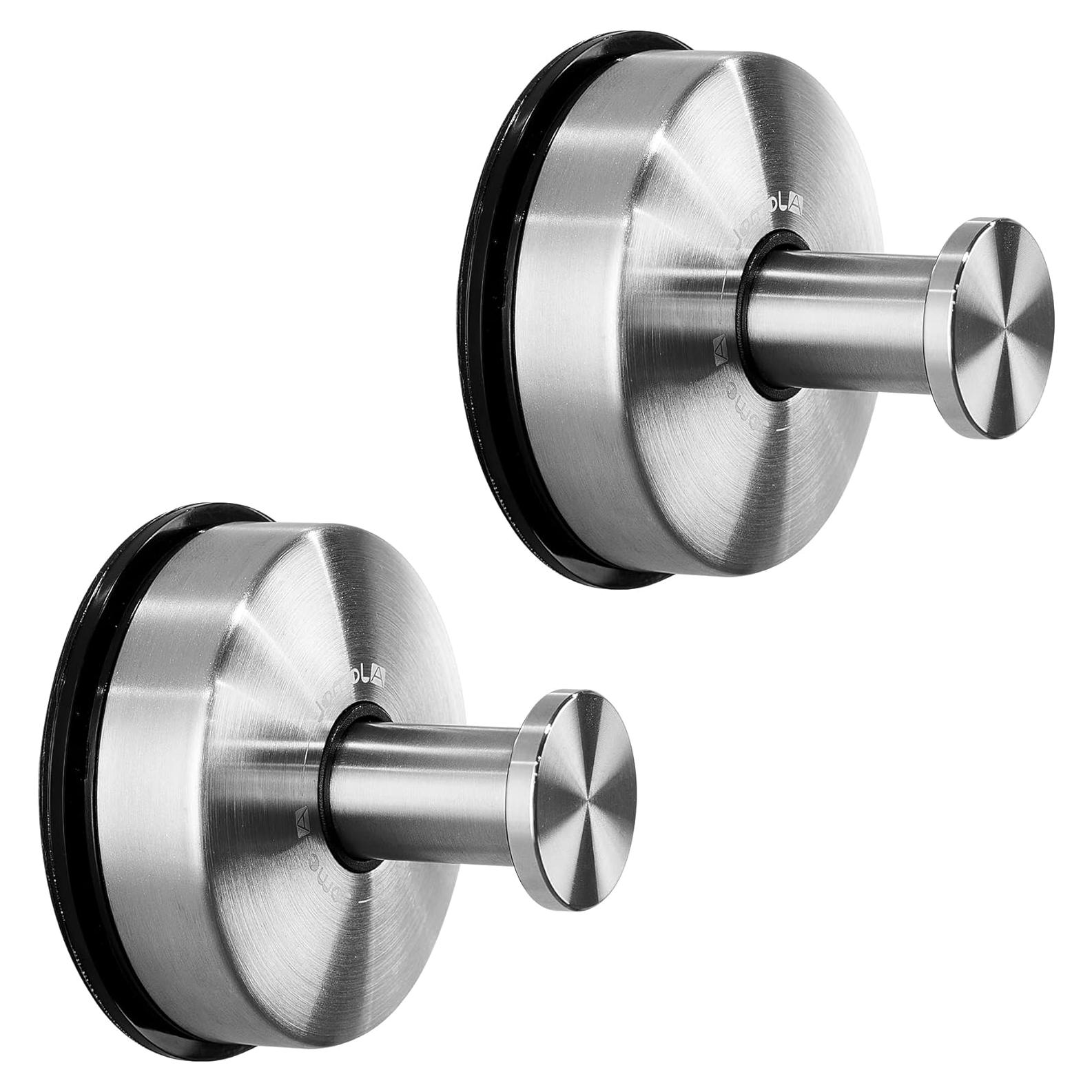 Ganchos de Succión JOMOLA Acero Inoxidable 2PCS Moderno