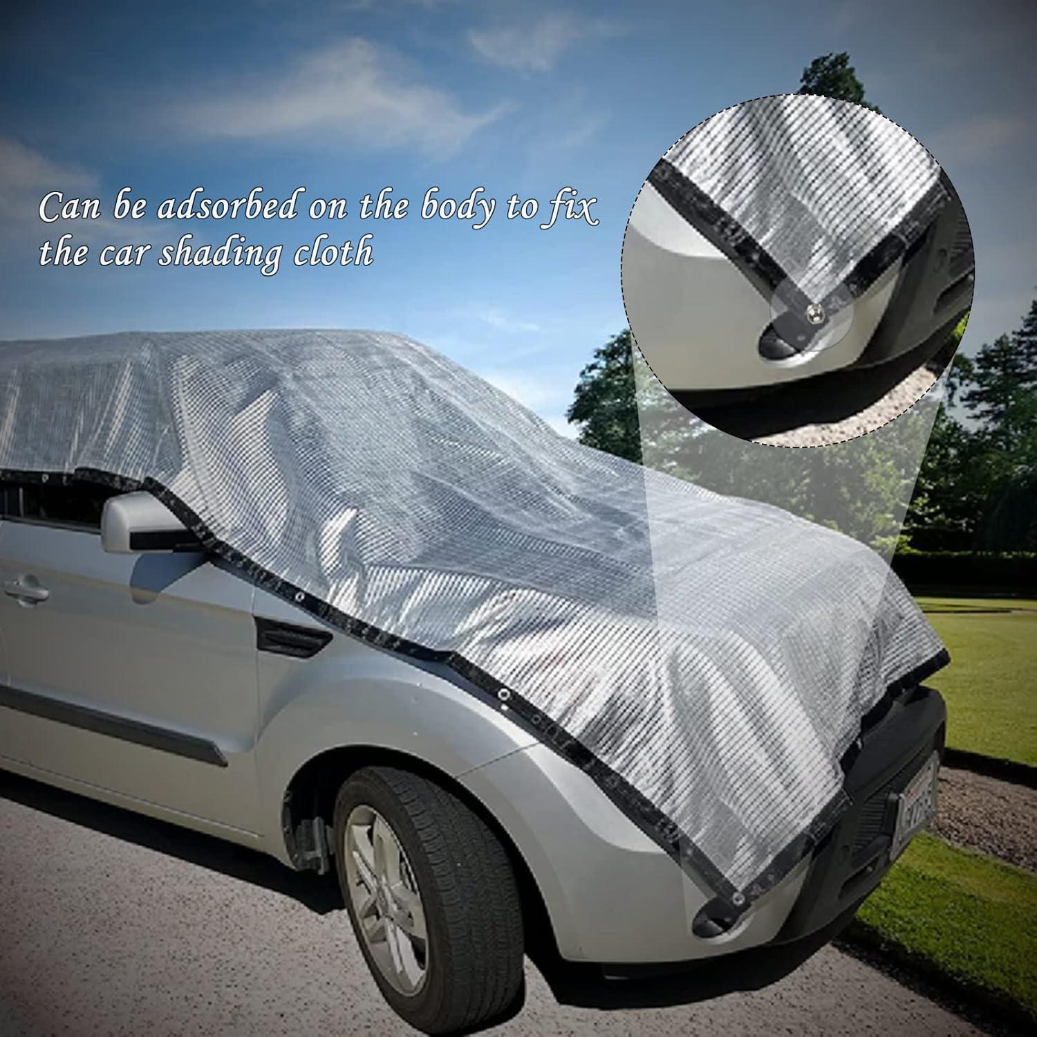 Gancho de Almacenamiento AccEncyc - 12 Ventosas Resistente 2.27 kg