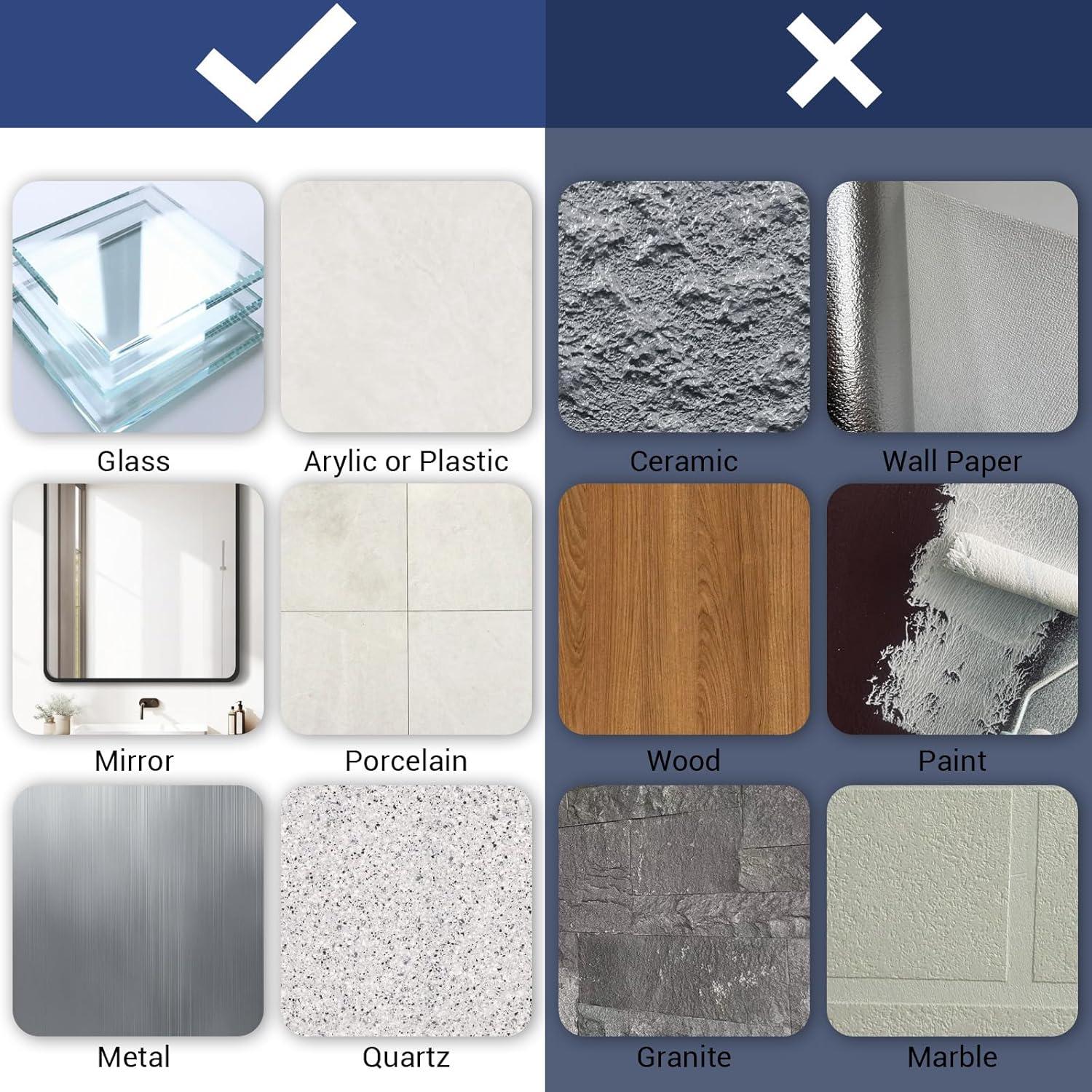 Ganchos de Succión WellMade Acero Inoxidable 2 Piezas 4.99 kg