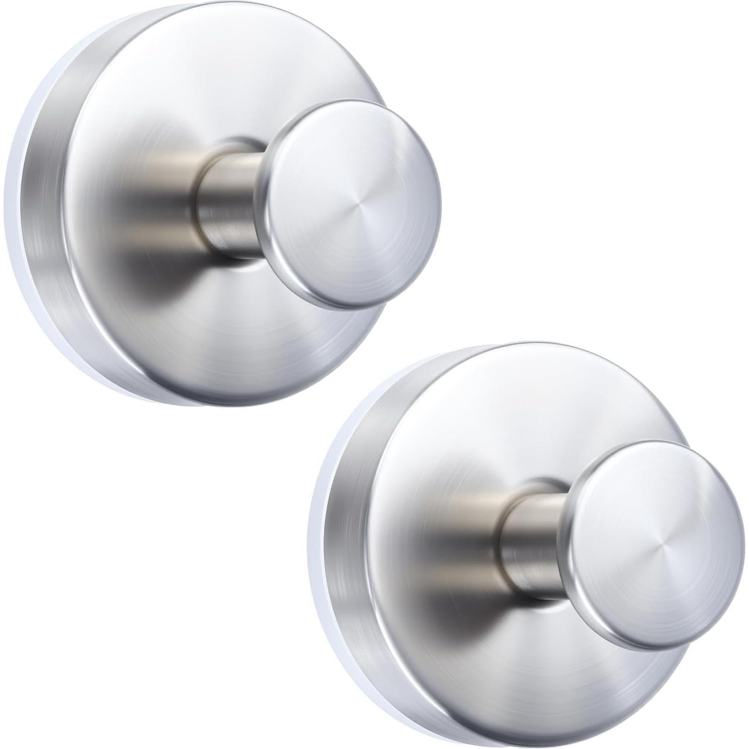 Ganchos de Succión WellMade Acero Inoxidable 2 Piezas 4.99 kg