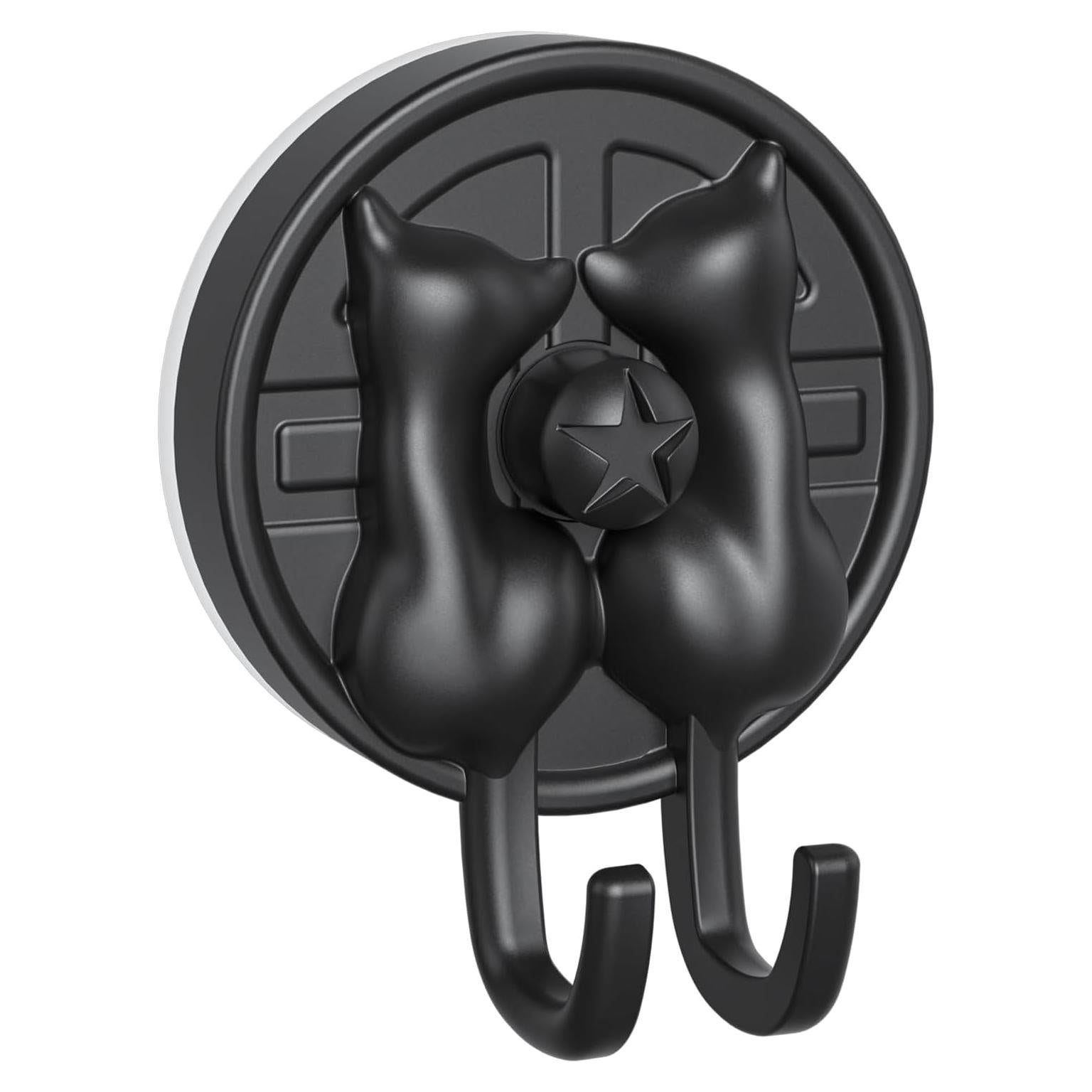 Gancho de Ventosa Doble-Gato AST, 2 Piezas, Alta Resistencia