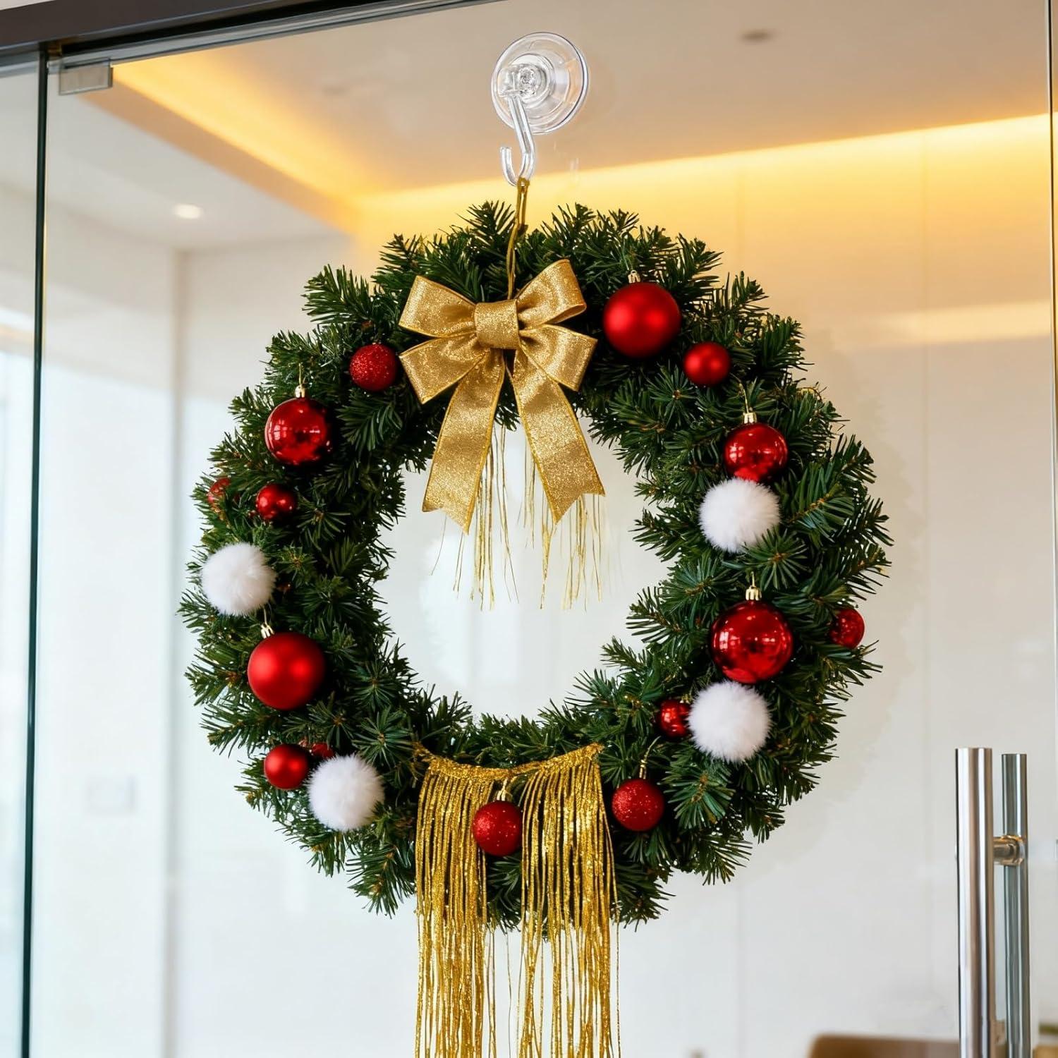 Ganchos de Ventosa Reutilizables AYAWOW - Paquete de 4, 4.99 kg