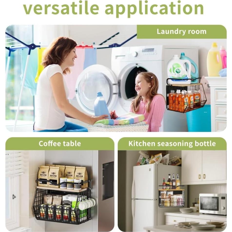 Estante Magnético STWPYL para Refrigerador y Cocina - 10 kg