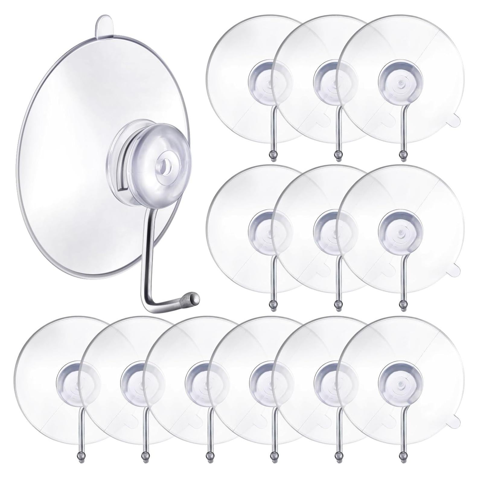 Ganchos de Ventosa Reutilizables Unittype 120 Piezas 45mm