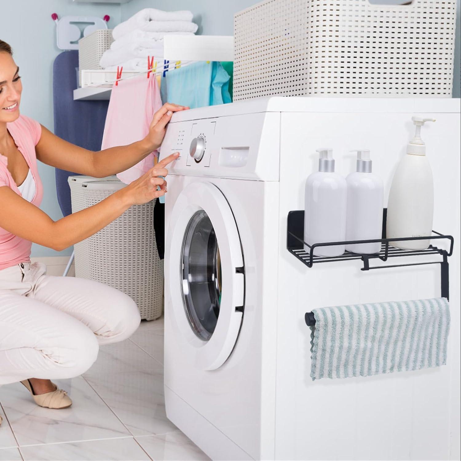 Soporte de Toallas de Papel Colgante ChengFu Acero Inoxidable Negro