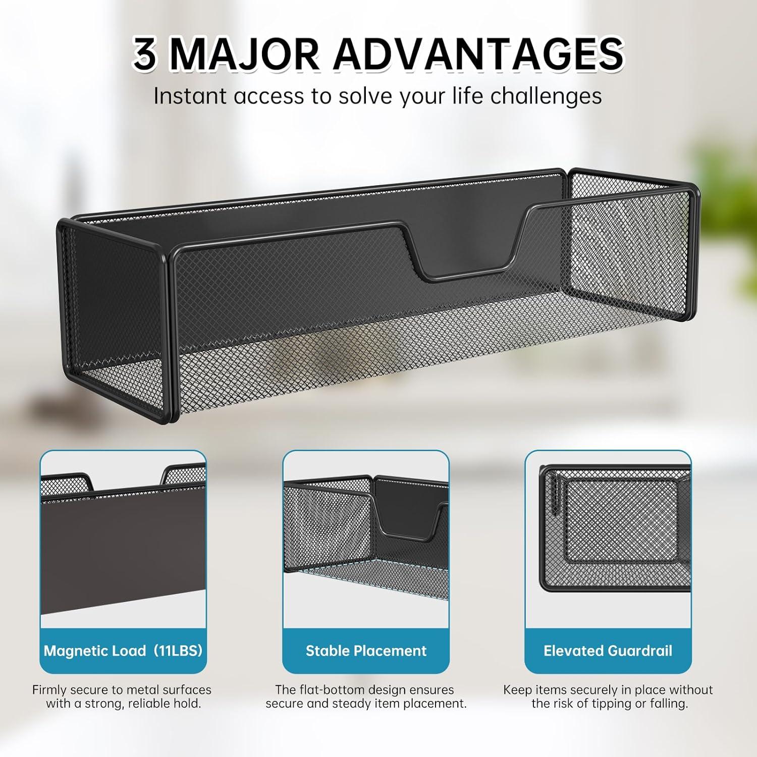 Organizador Magnético KZWKRG para Refrigerador 30.5x10.4cm