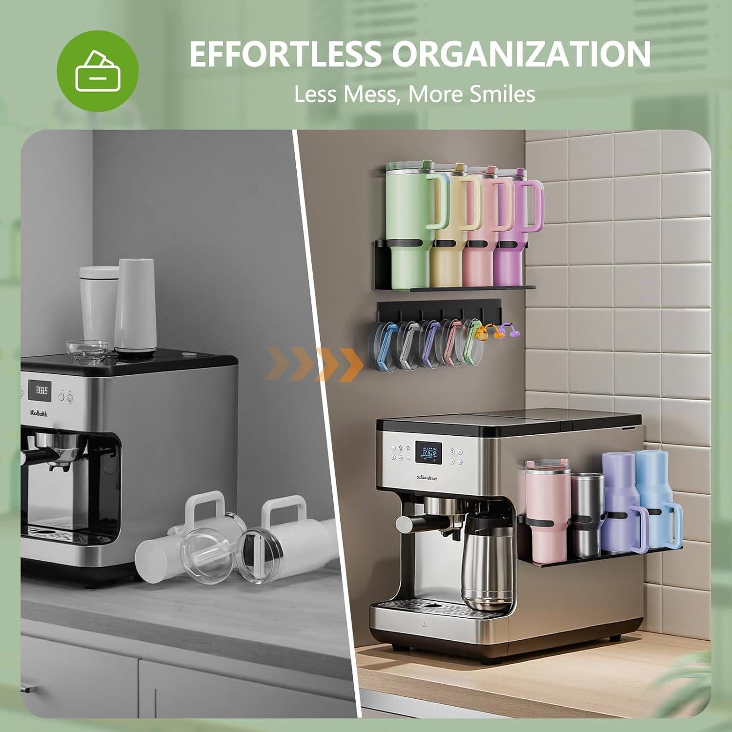 Soporte Magnético para Tazas HELLO.HELEN 2 Pcs 5.9 kg